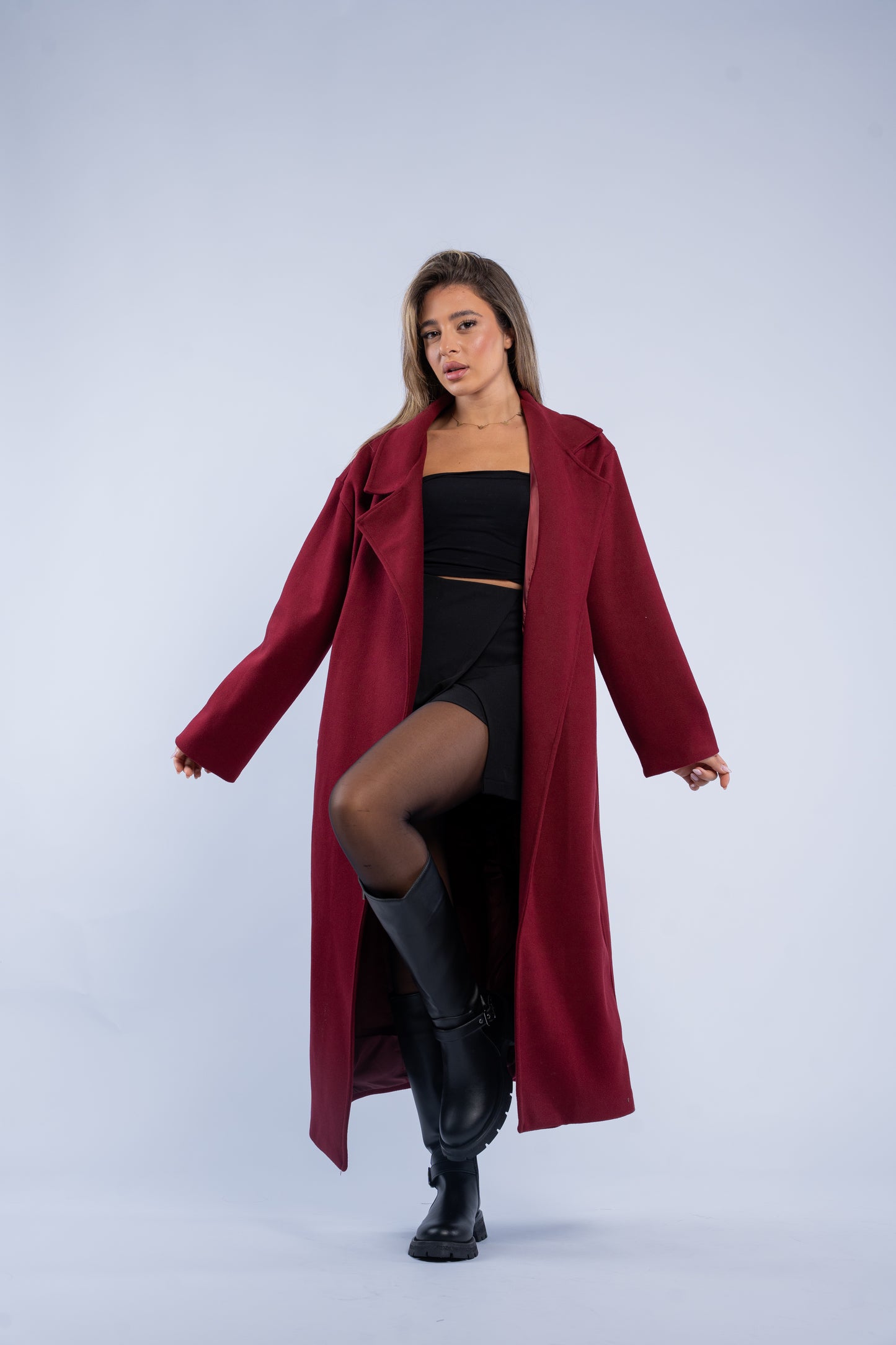 Belted Manteau