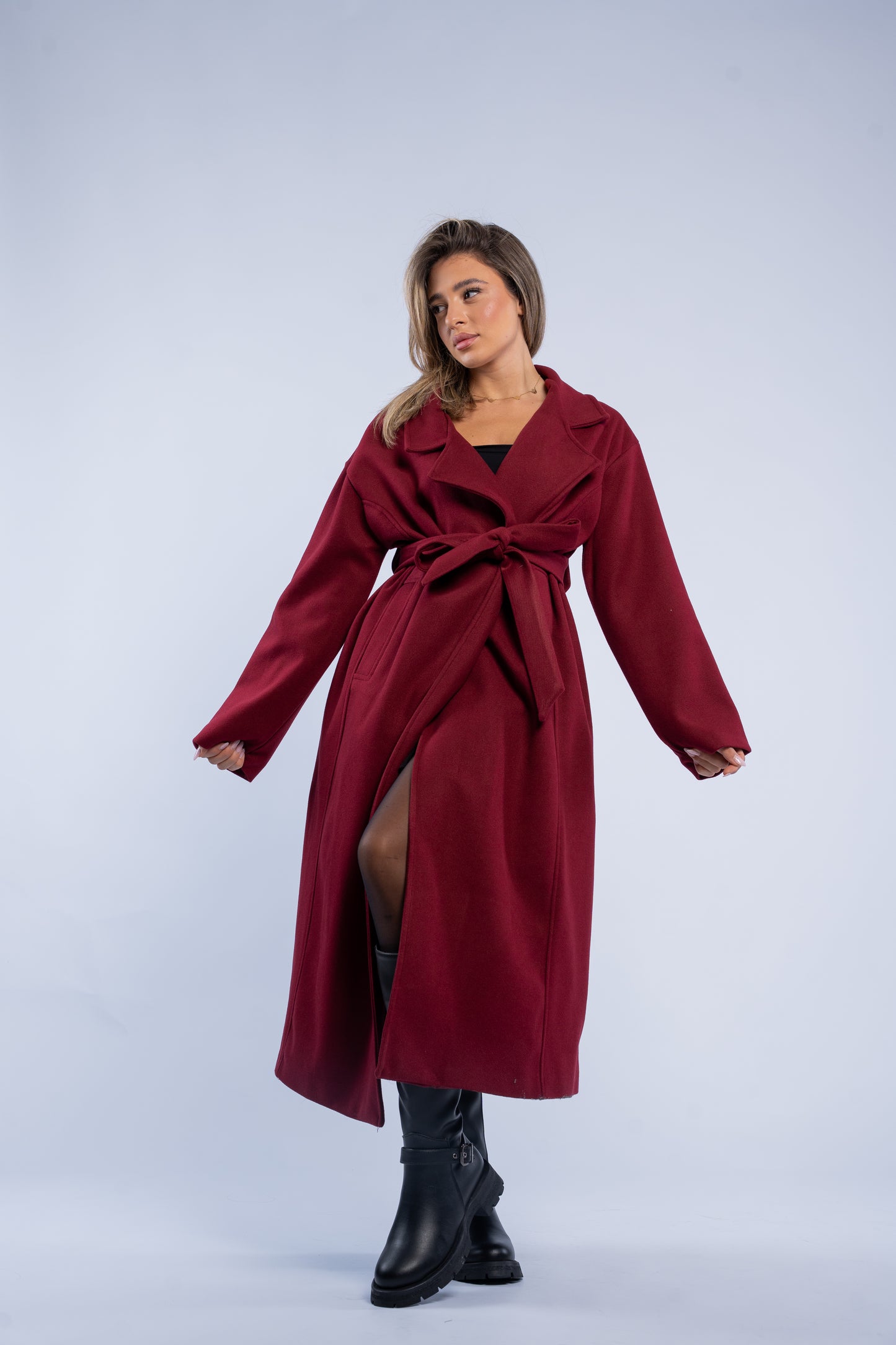 Belted Manteau