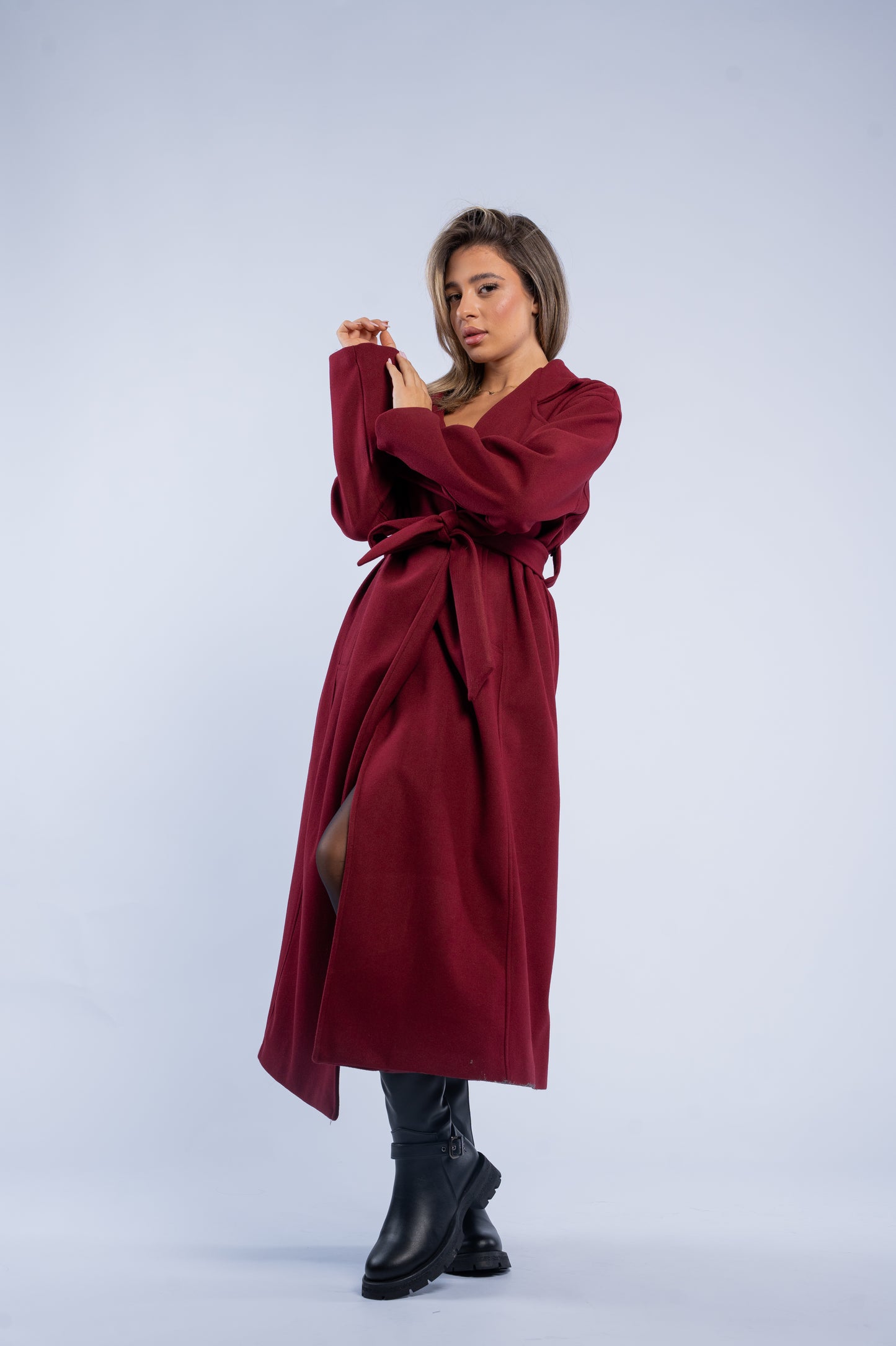 Belted Manteau