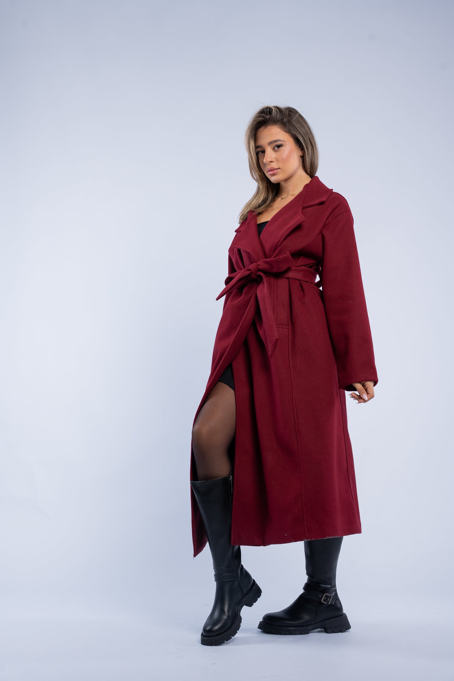 Belted Manteau