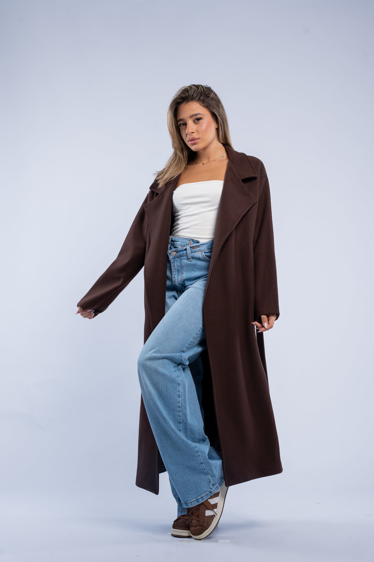 Belted Manteau