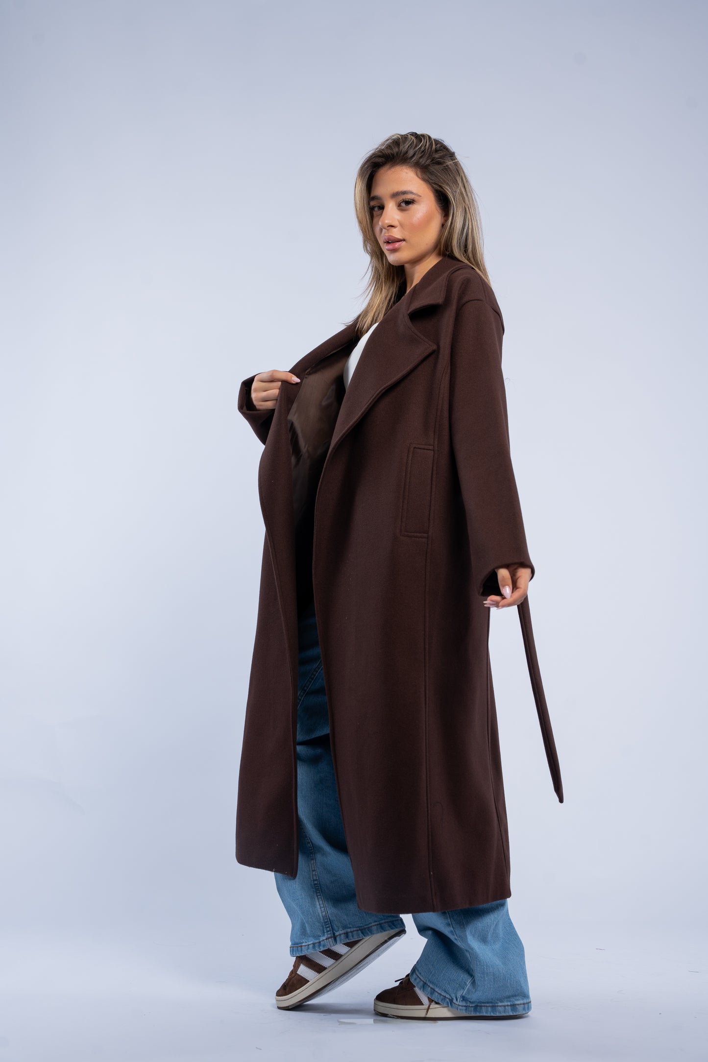 Belted Manteau