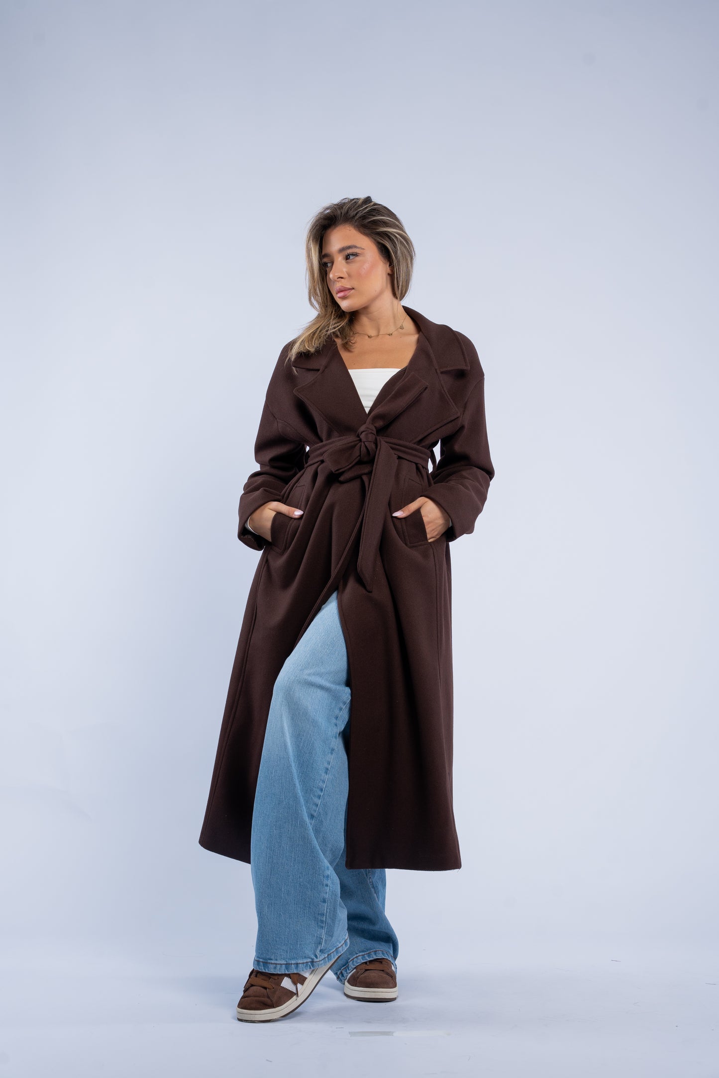 Belted Manteau