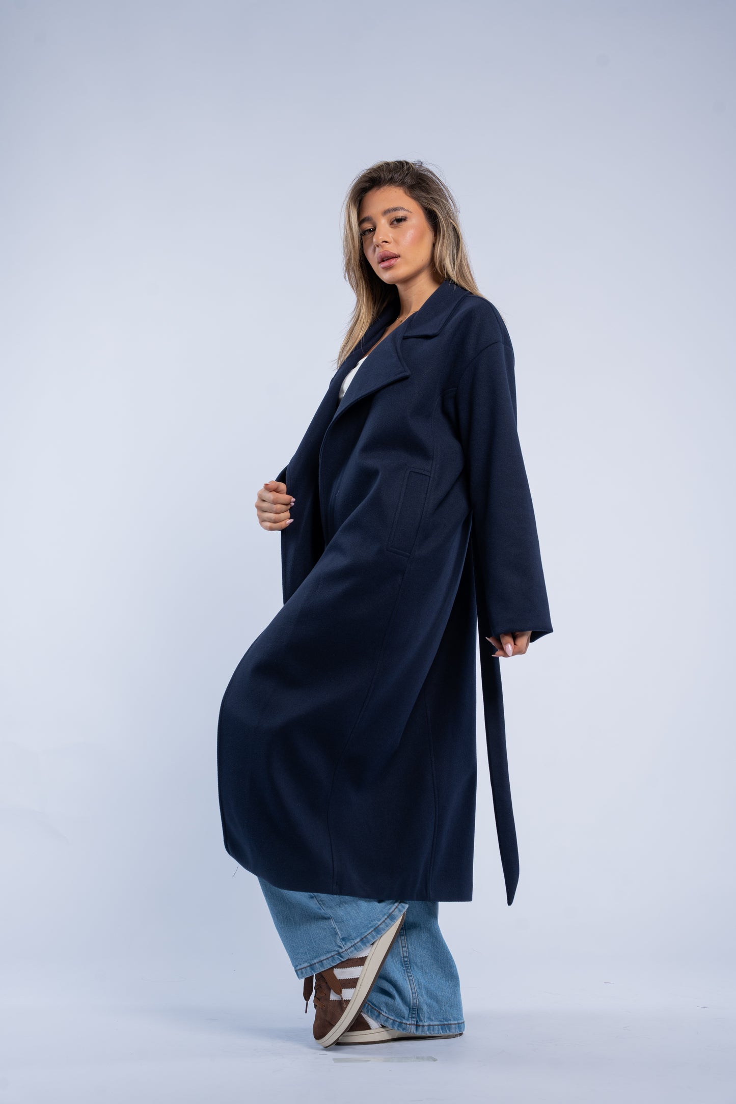 Belted Manteau