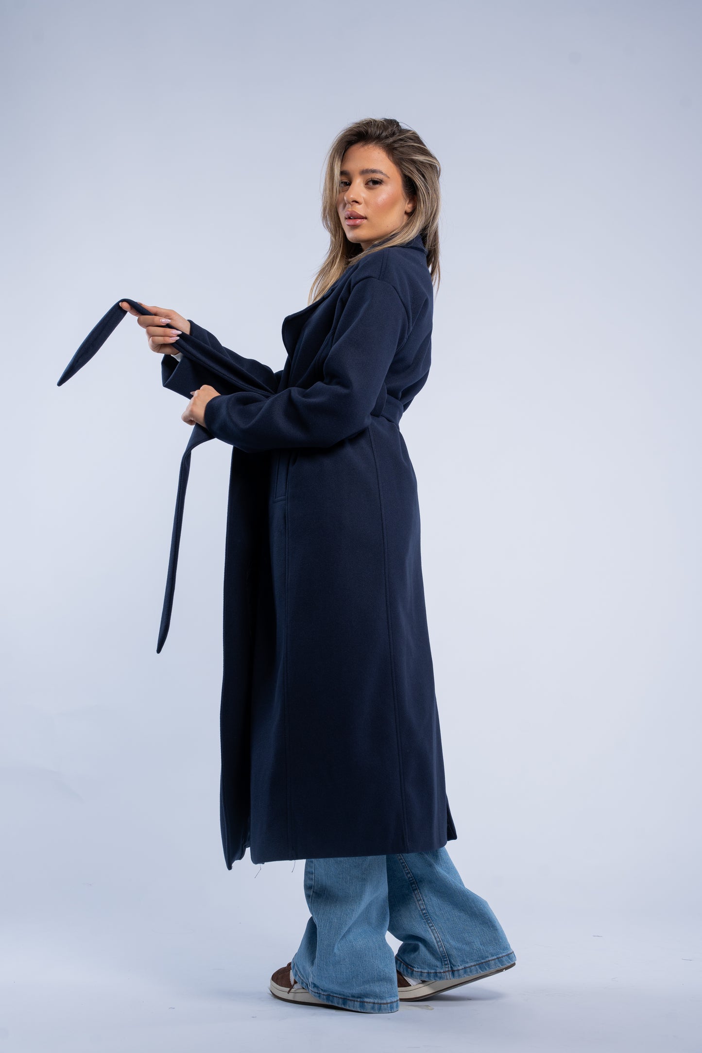 Belted Manteau