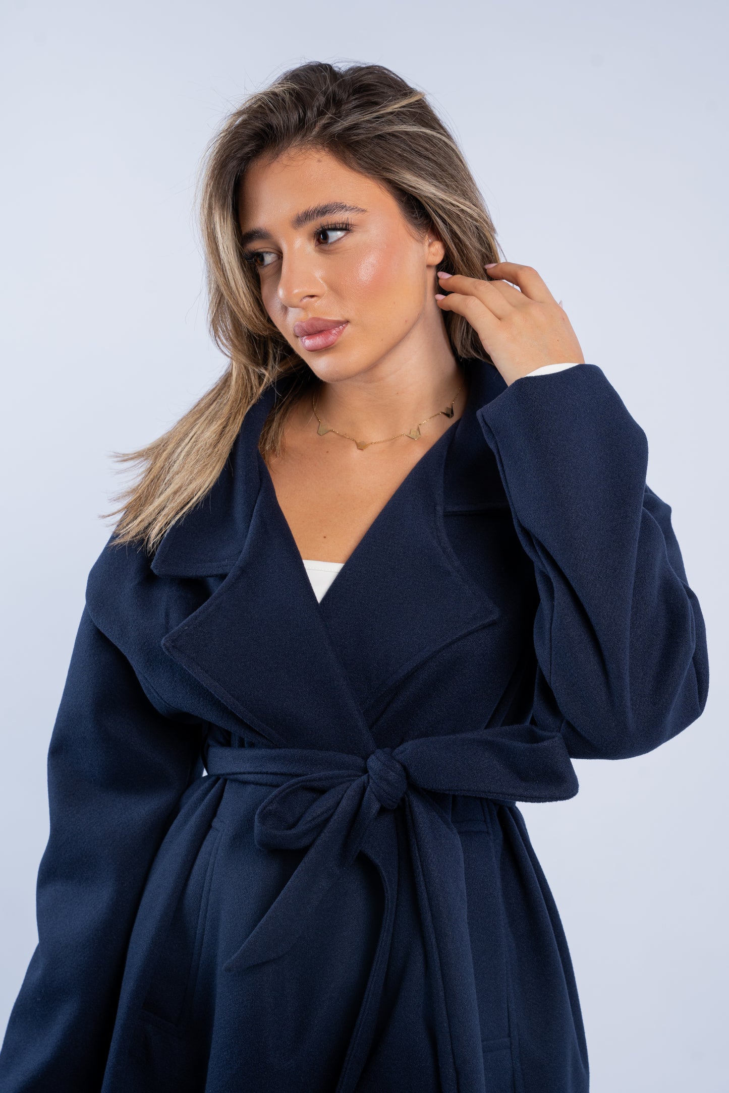 Belted Manteau