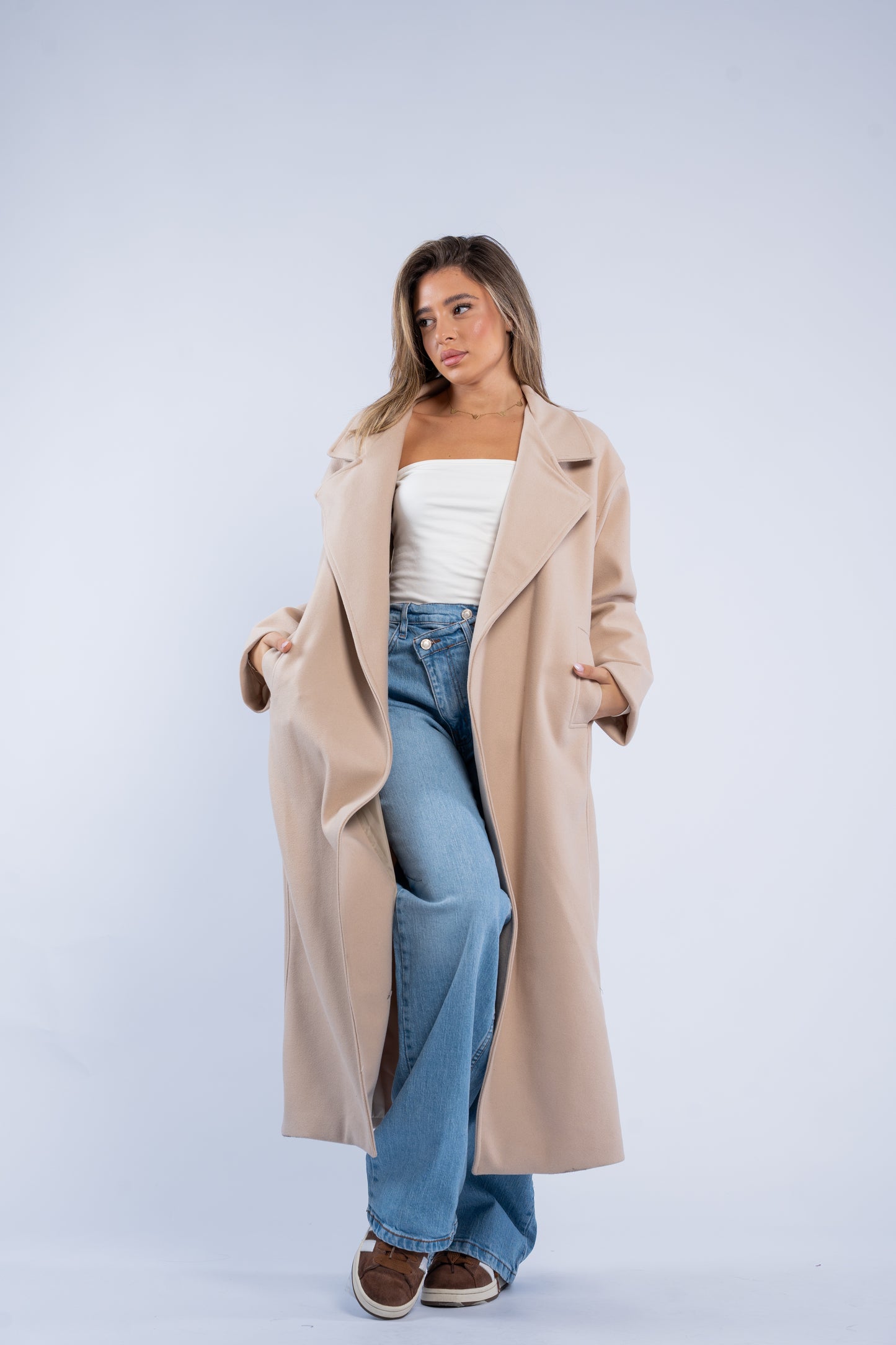 Belted Manteau