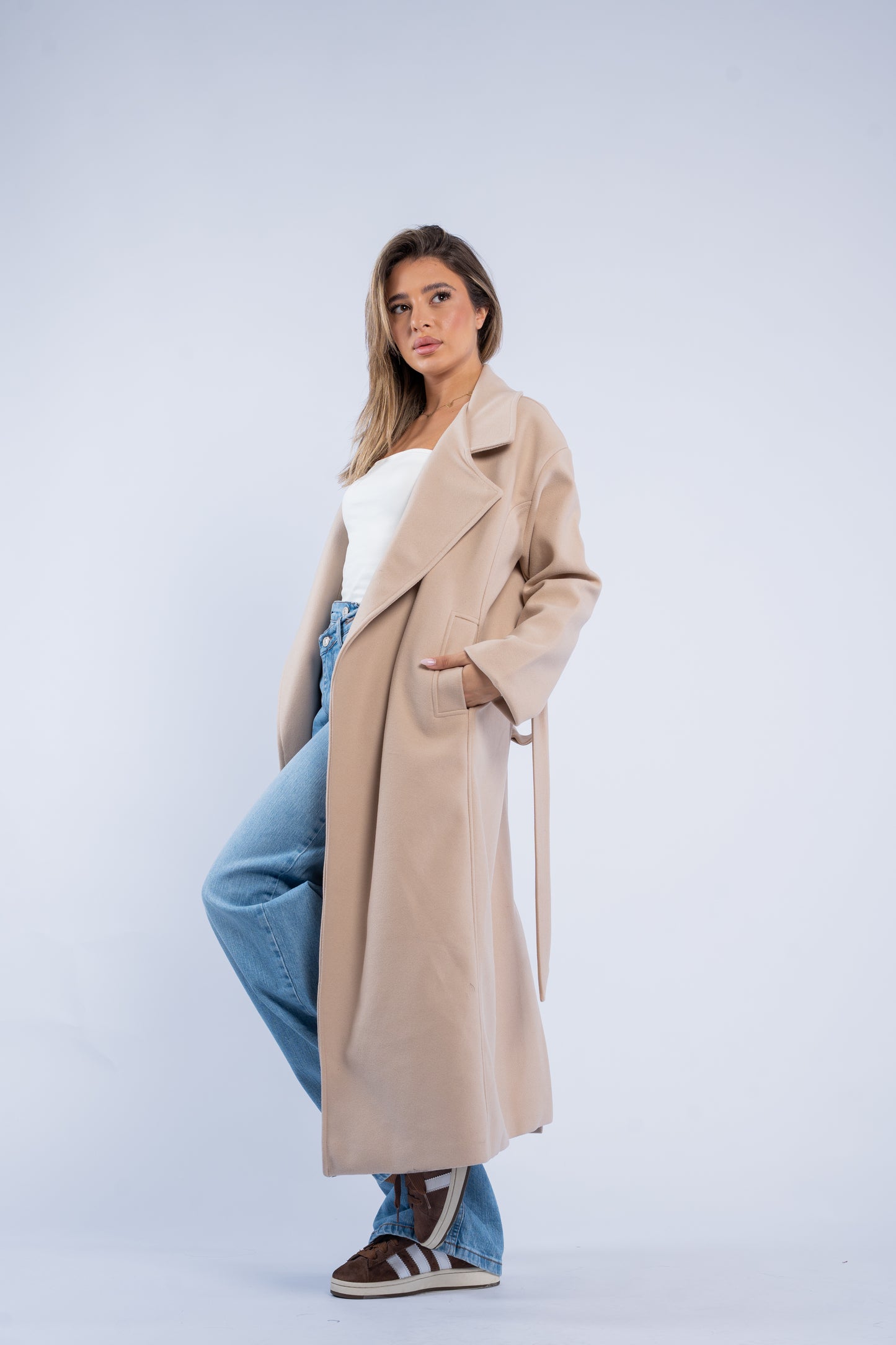 Belted Manteau