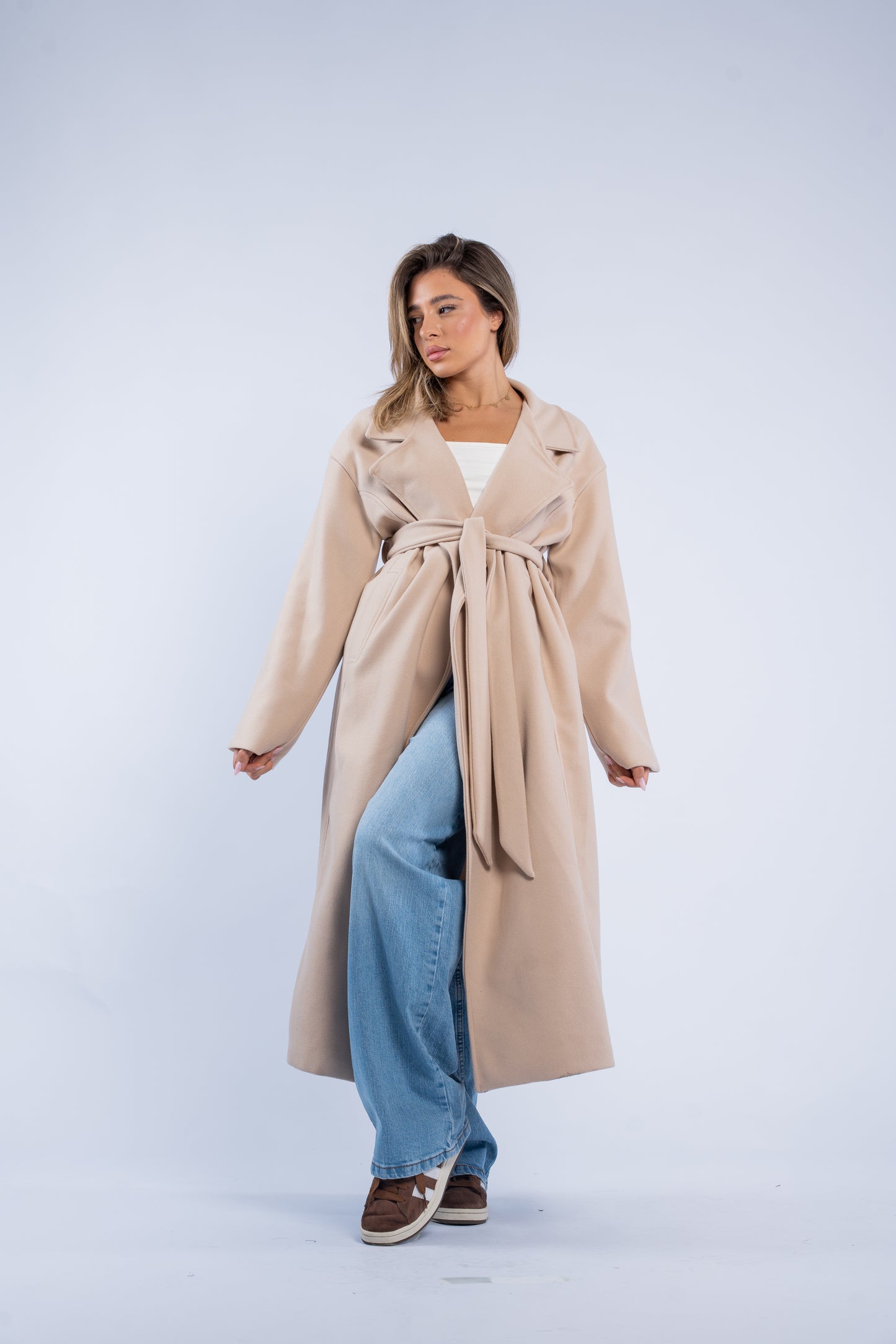 Belted Manteau