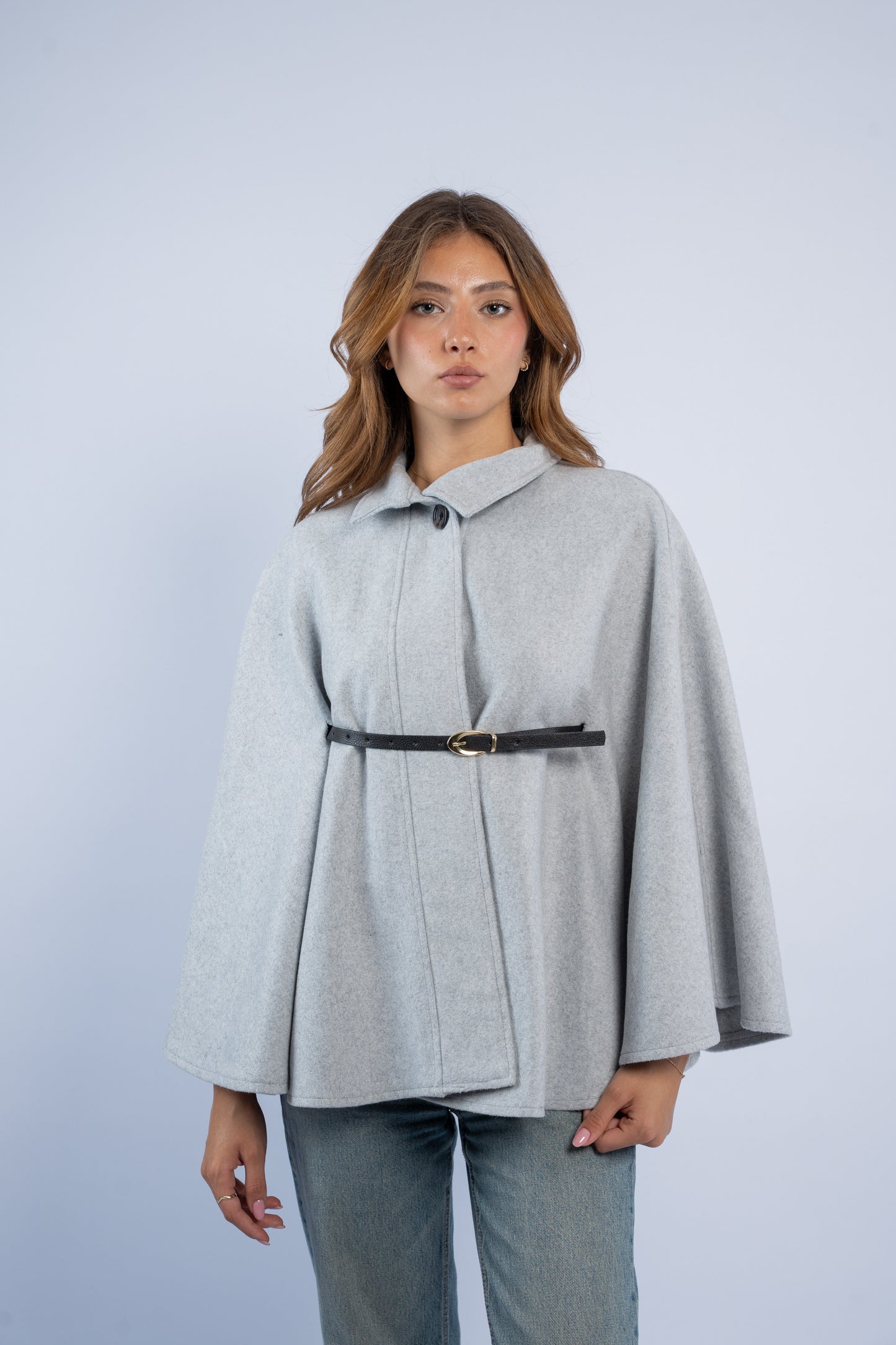 Belted Poncho