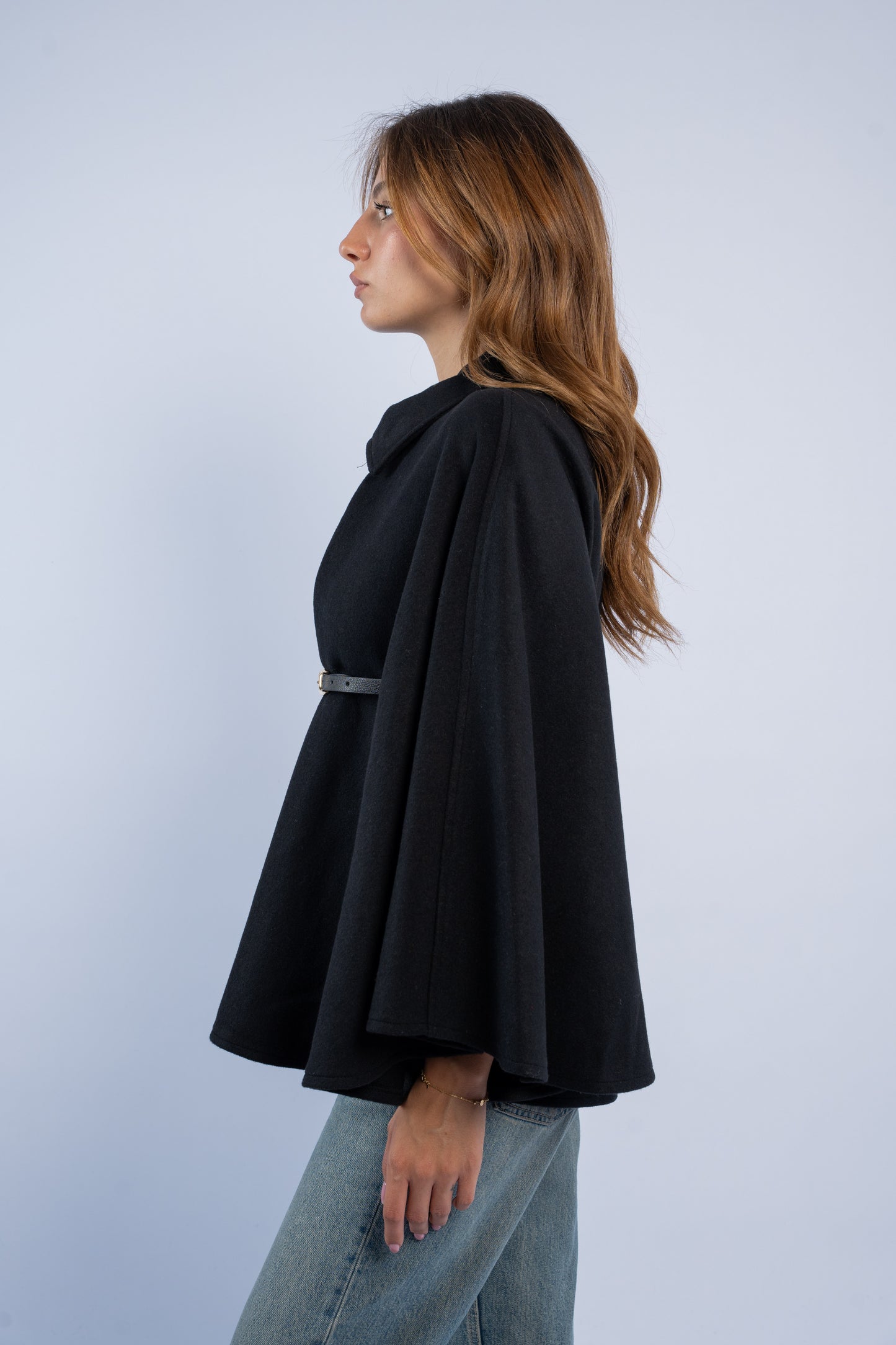 Belted Poncho