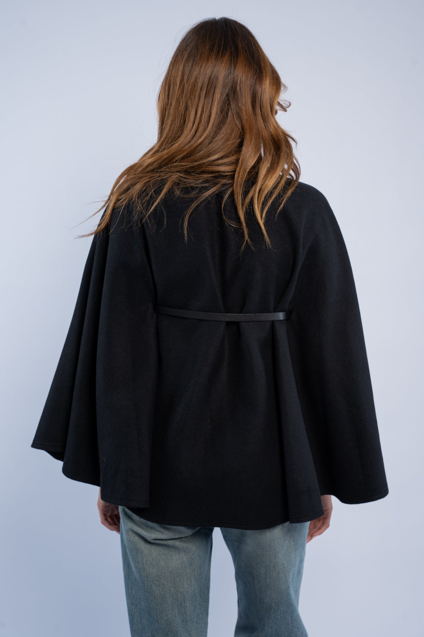 Belted Poncho