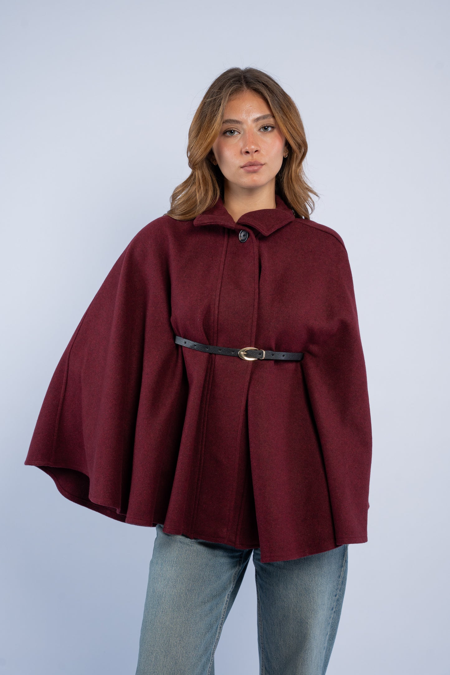 Belted Poncho