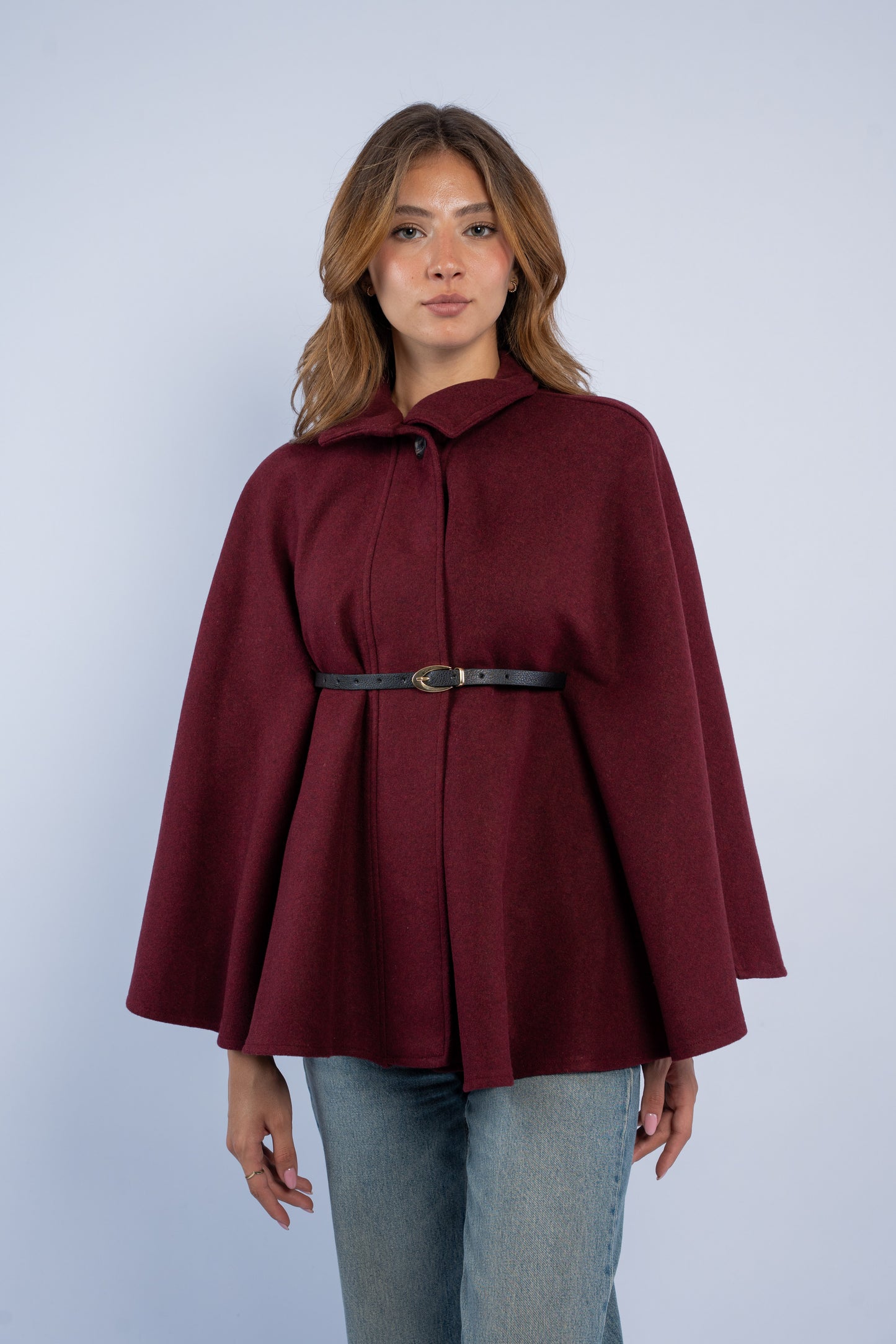 Belted Poncho
