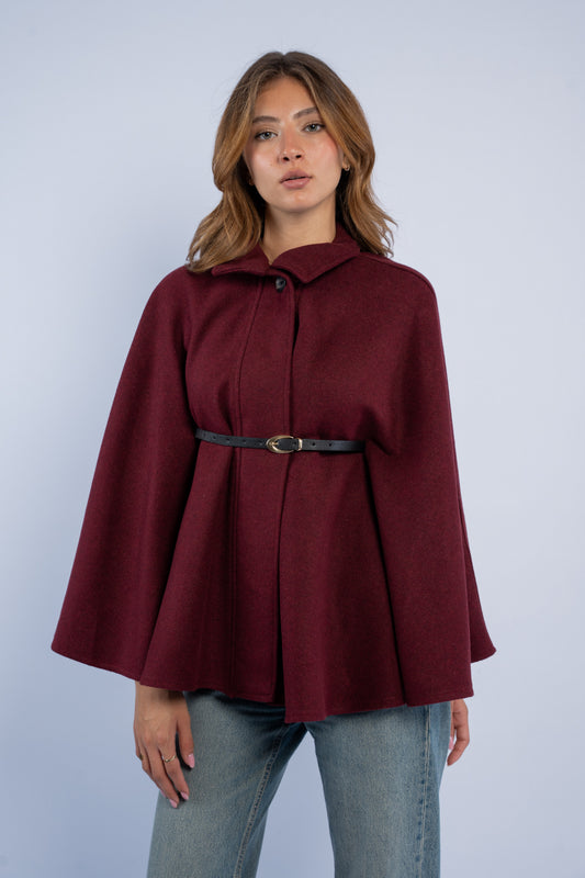 Belted Poncho