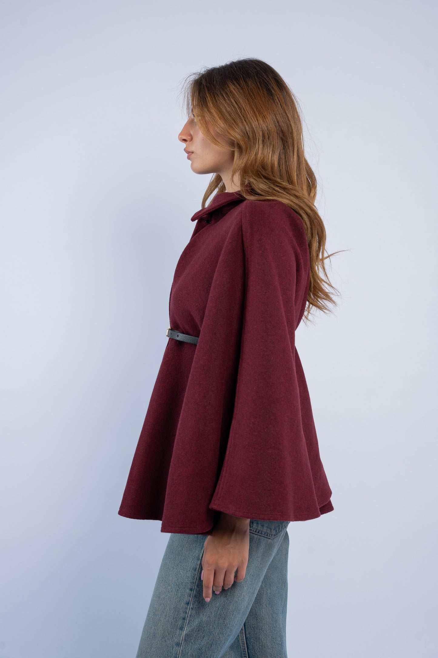 Belted Poncho