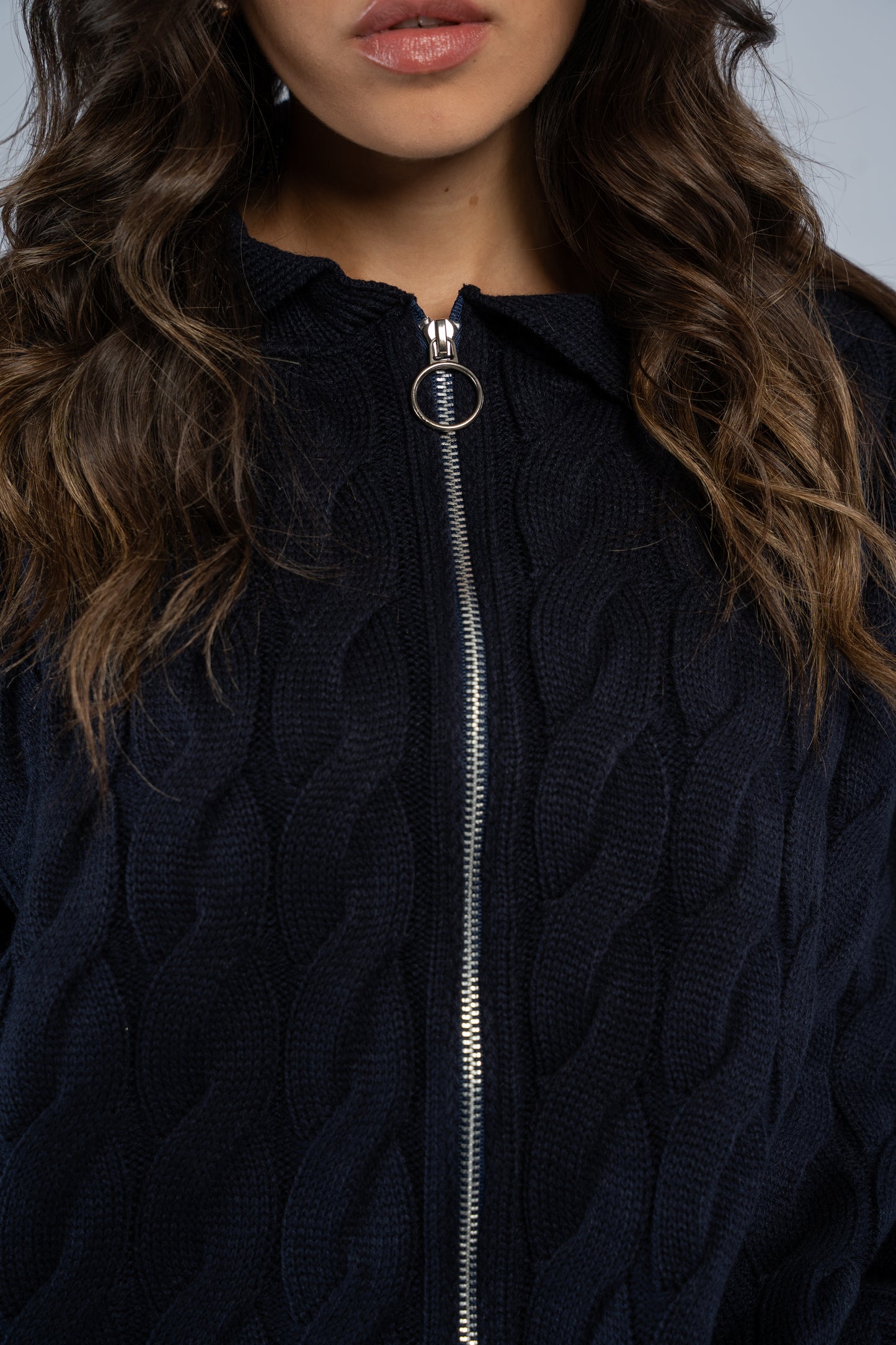 Braided zipper wool set