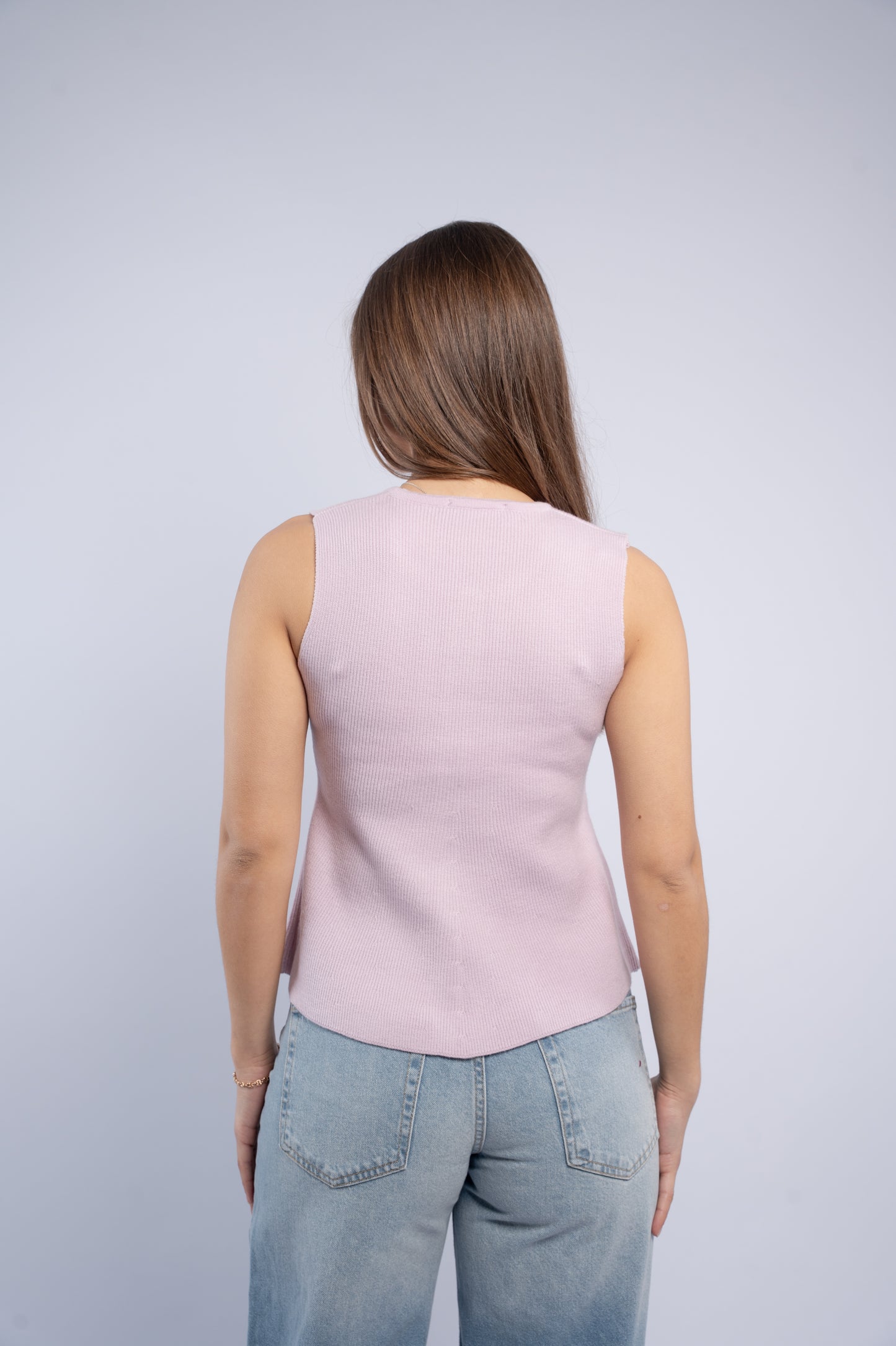 Sleeveless Knit Top