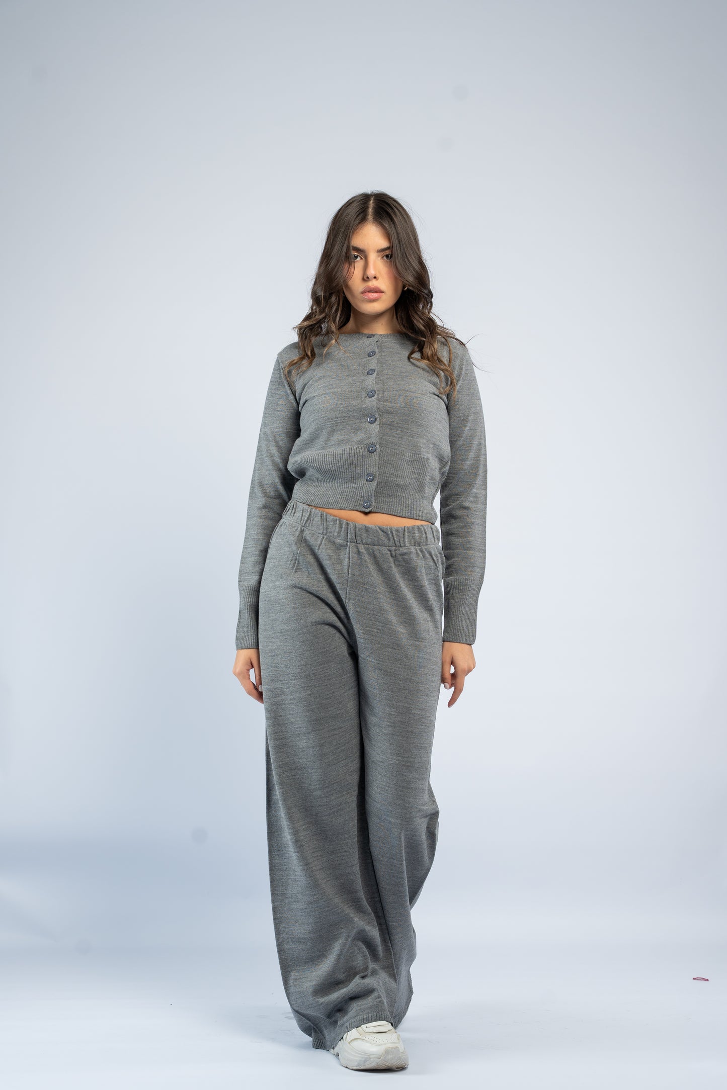 Cardigan knit set