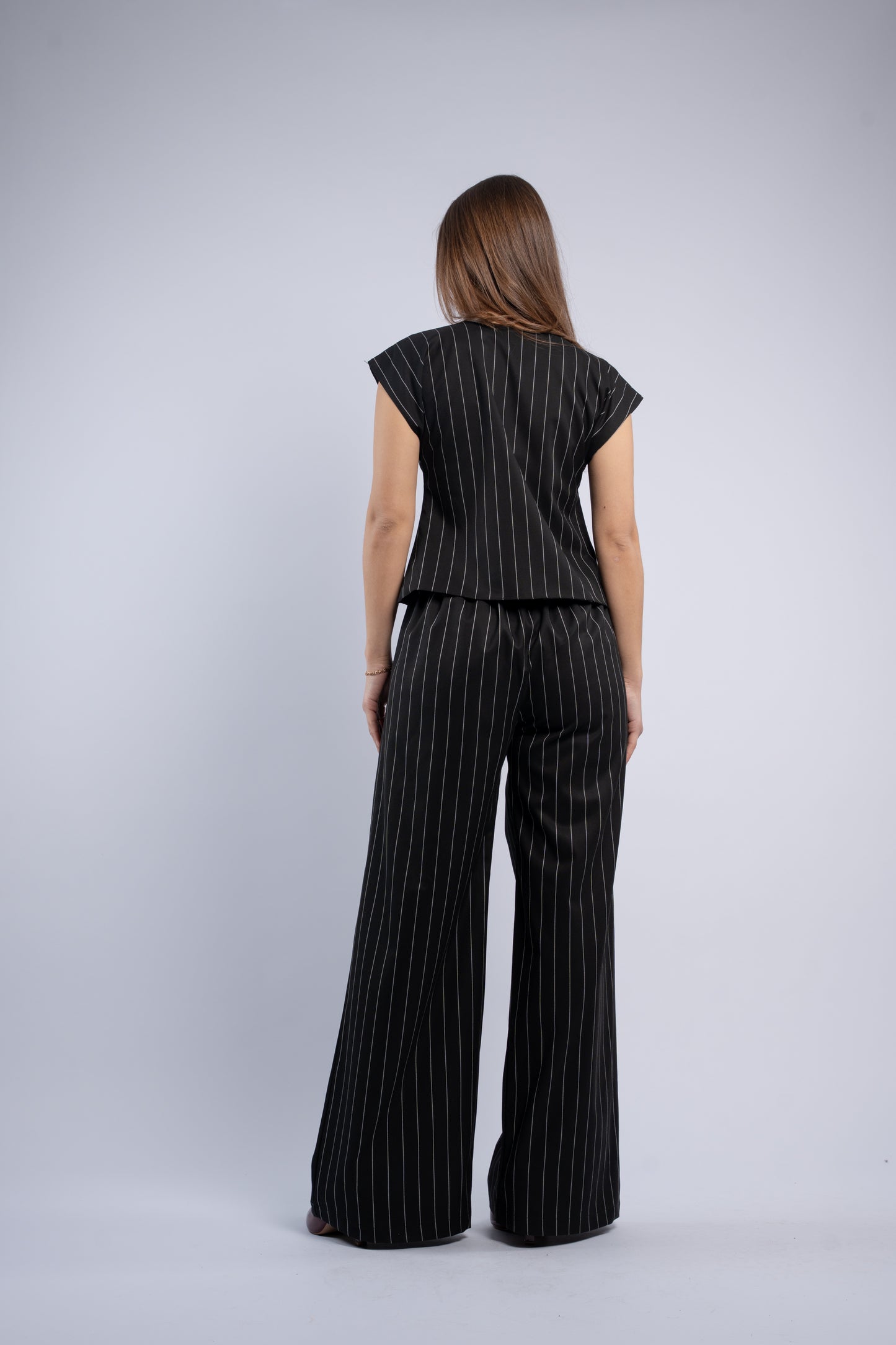 Noir stripe set