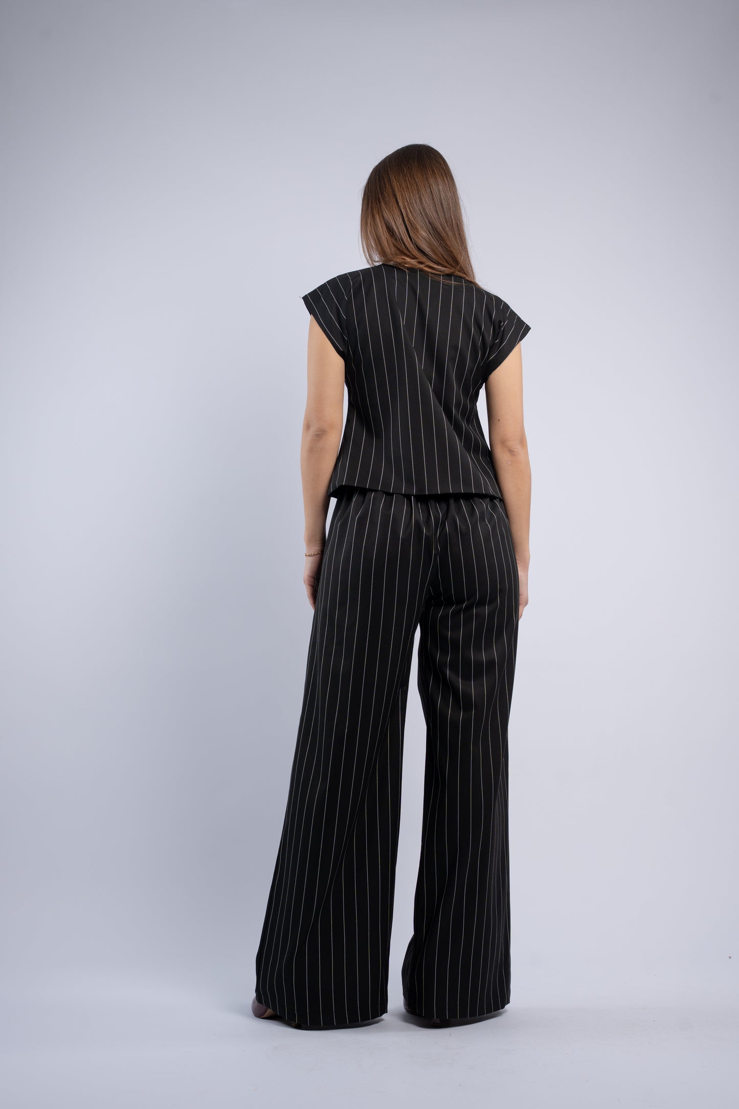 Noir stripe set