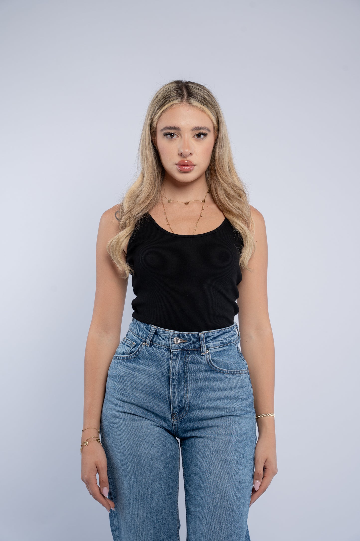 Ribbed tank top