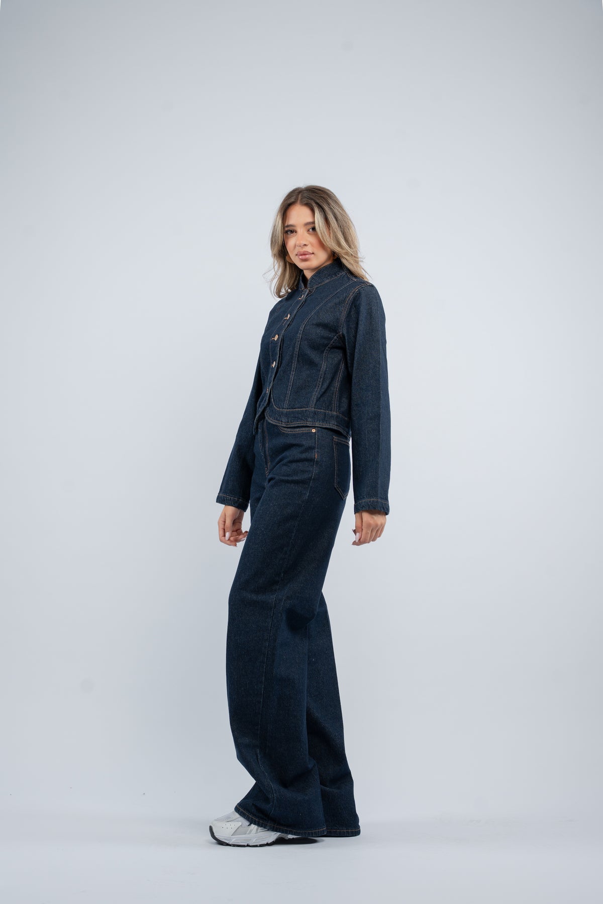 Denim jacket set