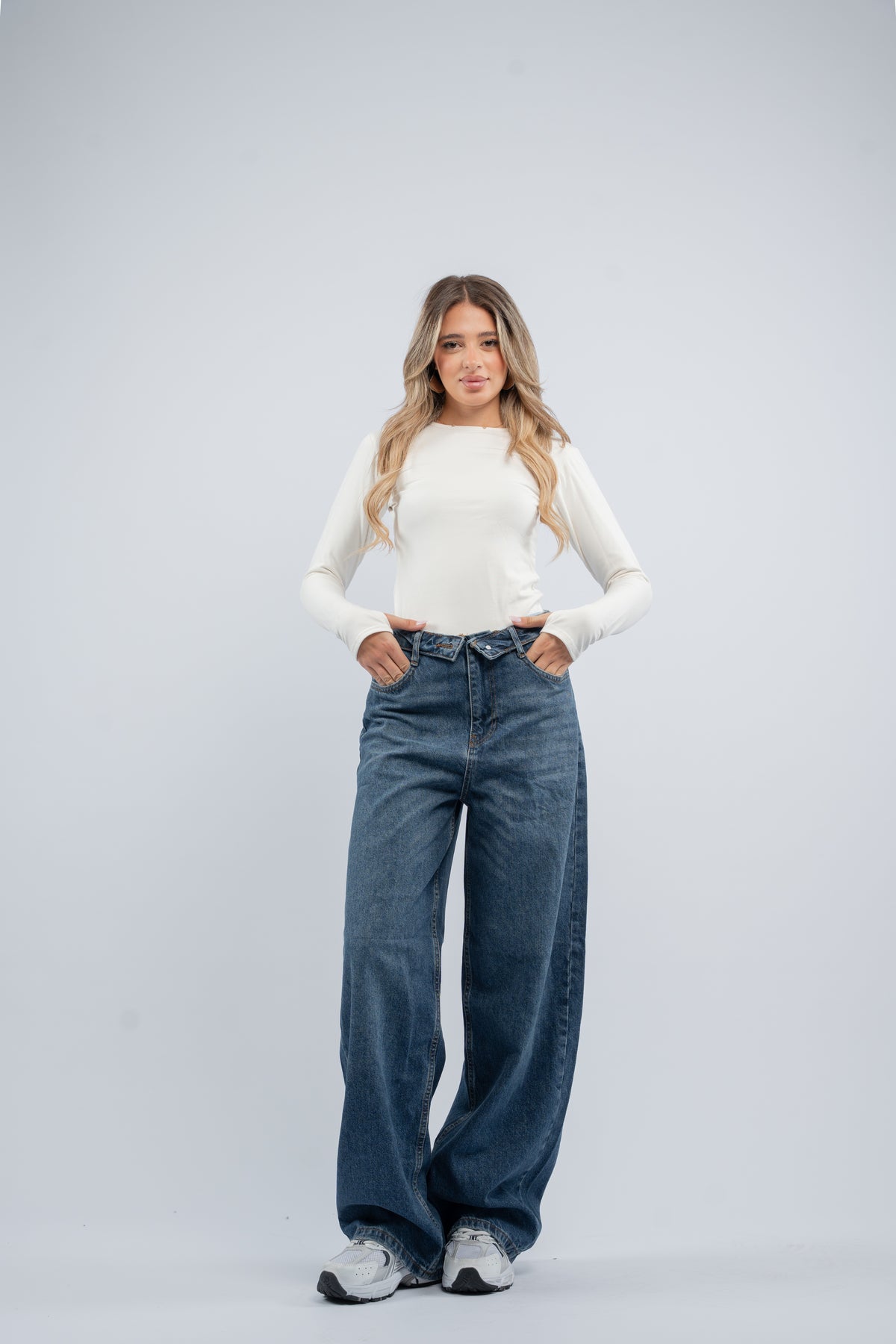 Reversed jeans