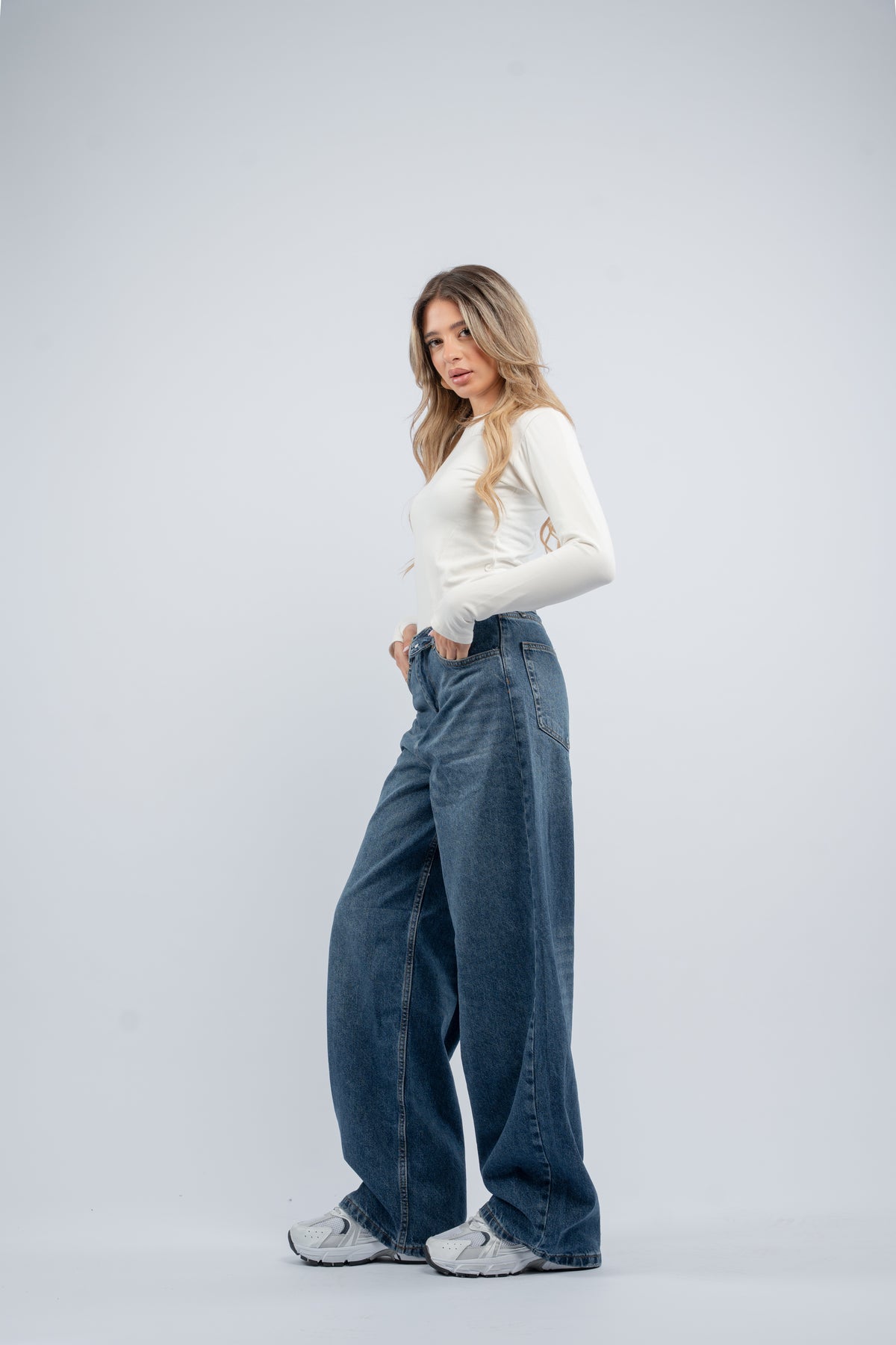 Reversed jeans