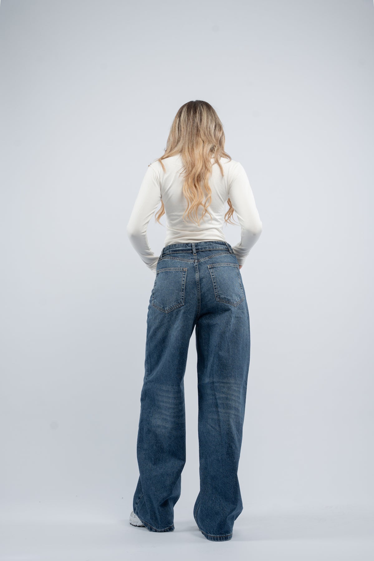 Reversed jeans