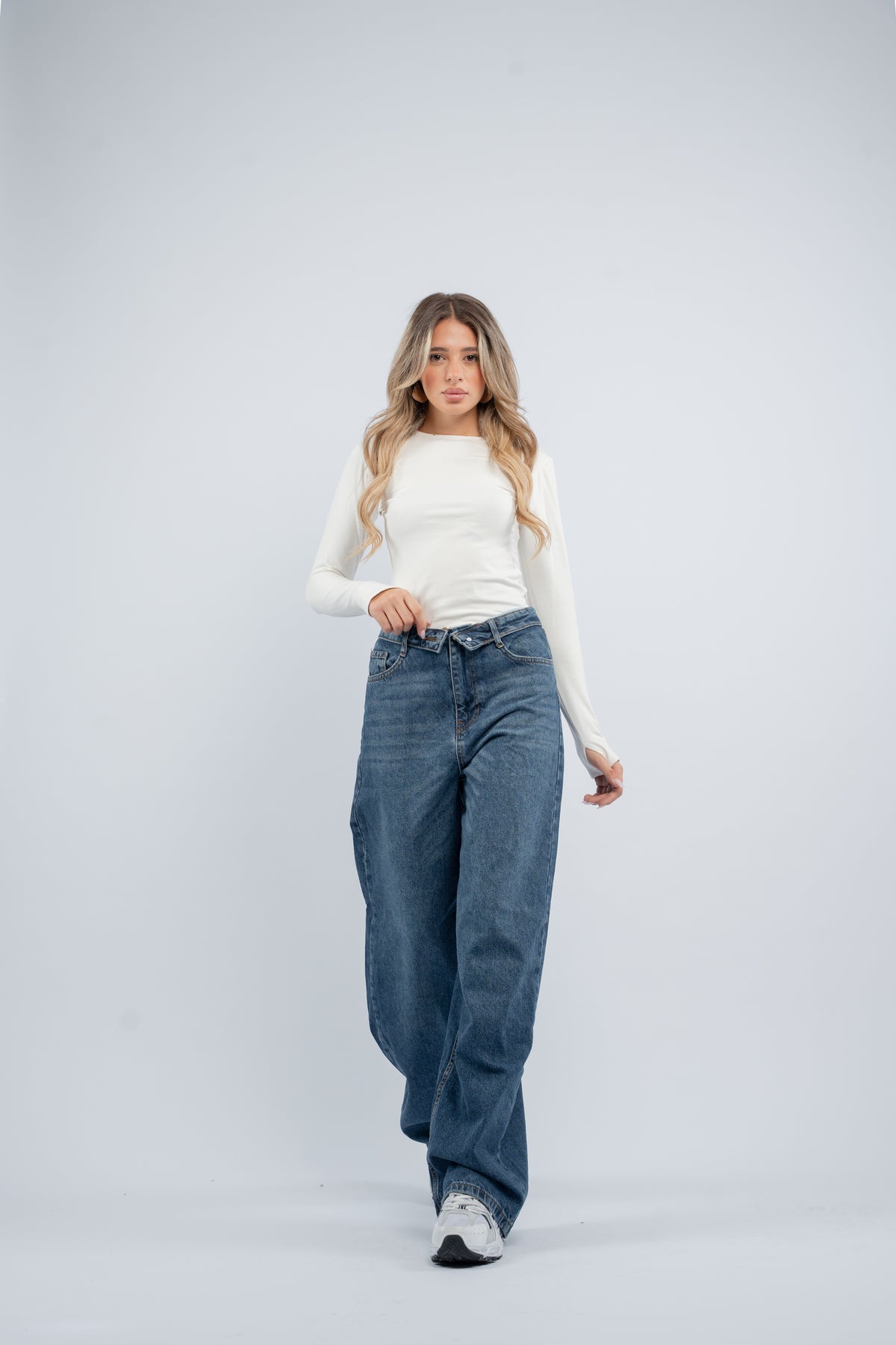 Reversed jeans
