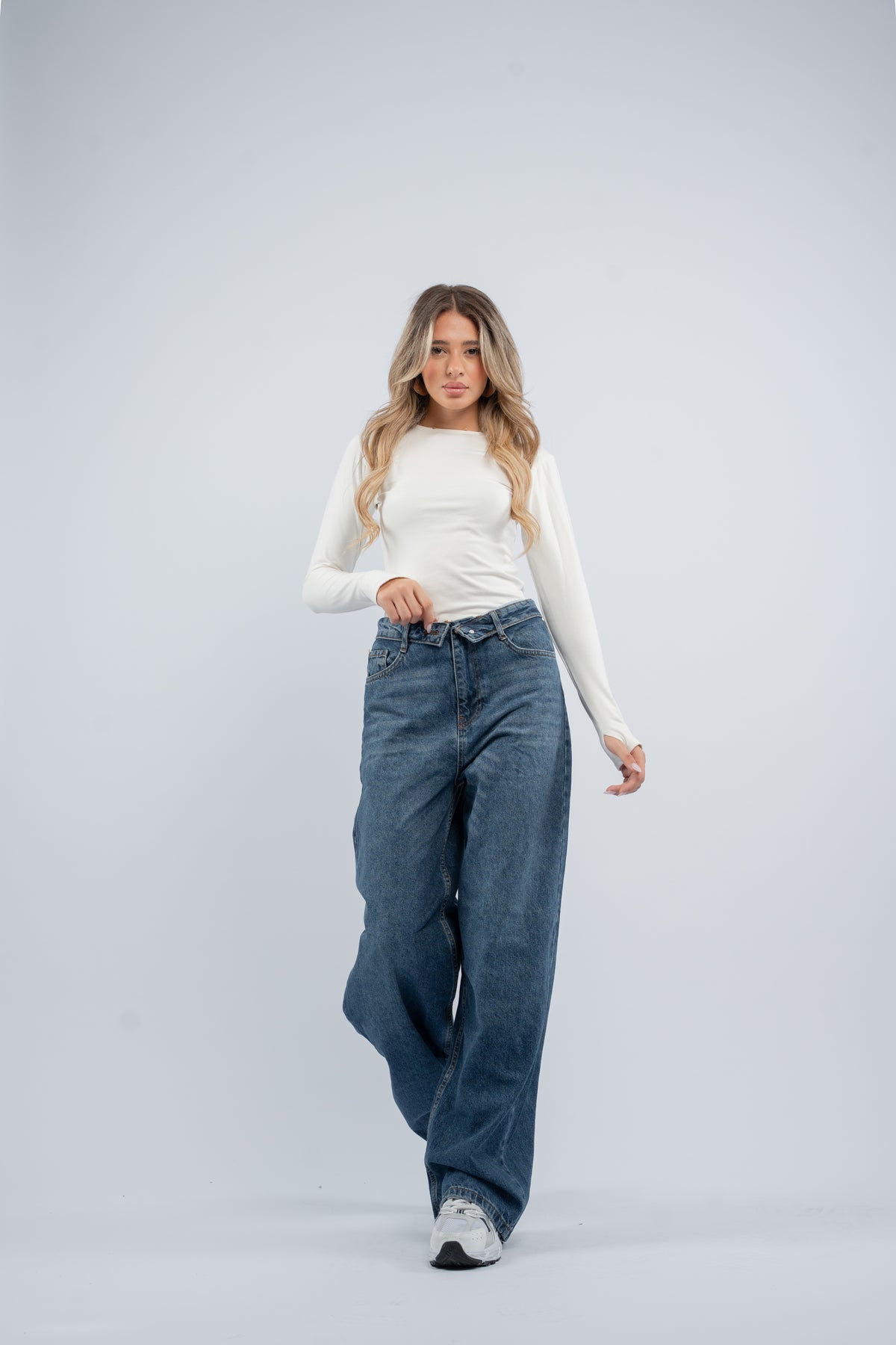 Reversed jeans