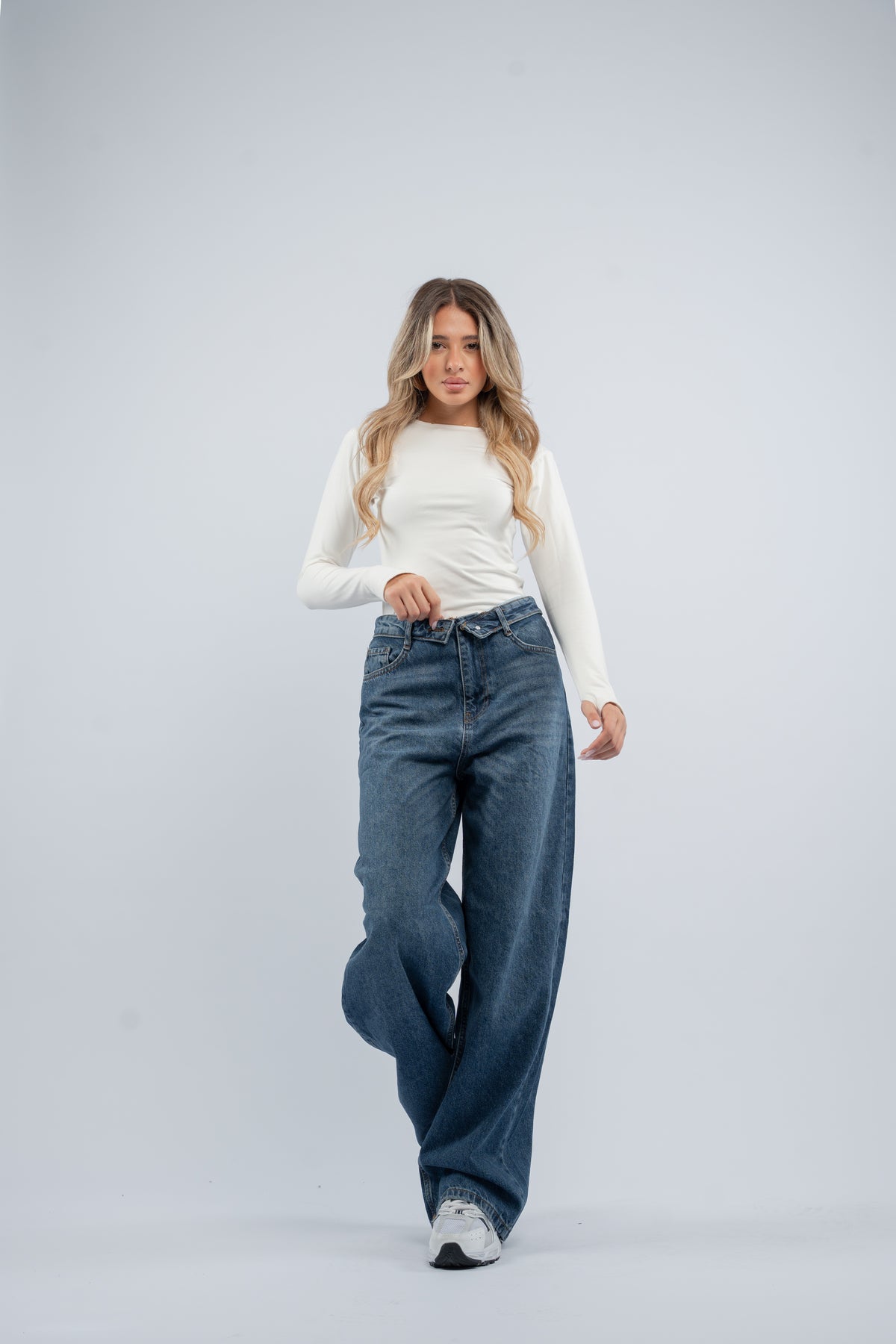 Reversed jeans