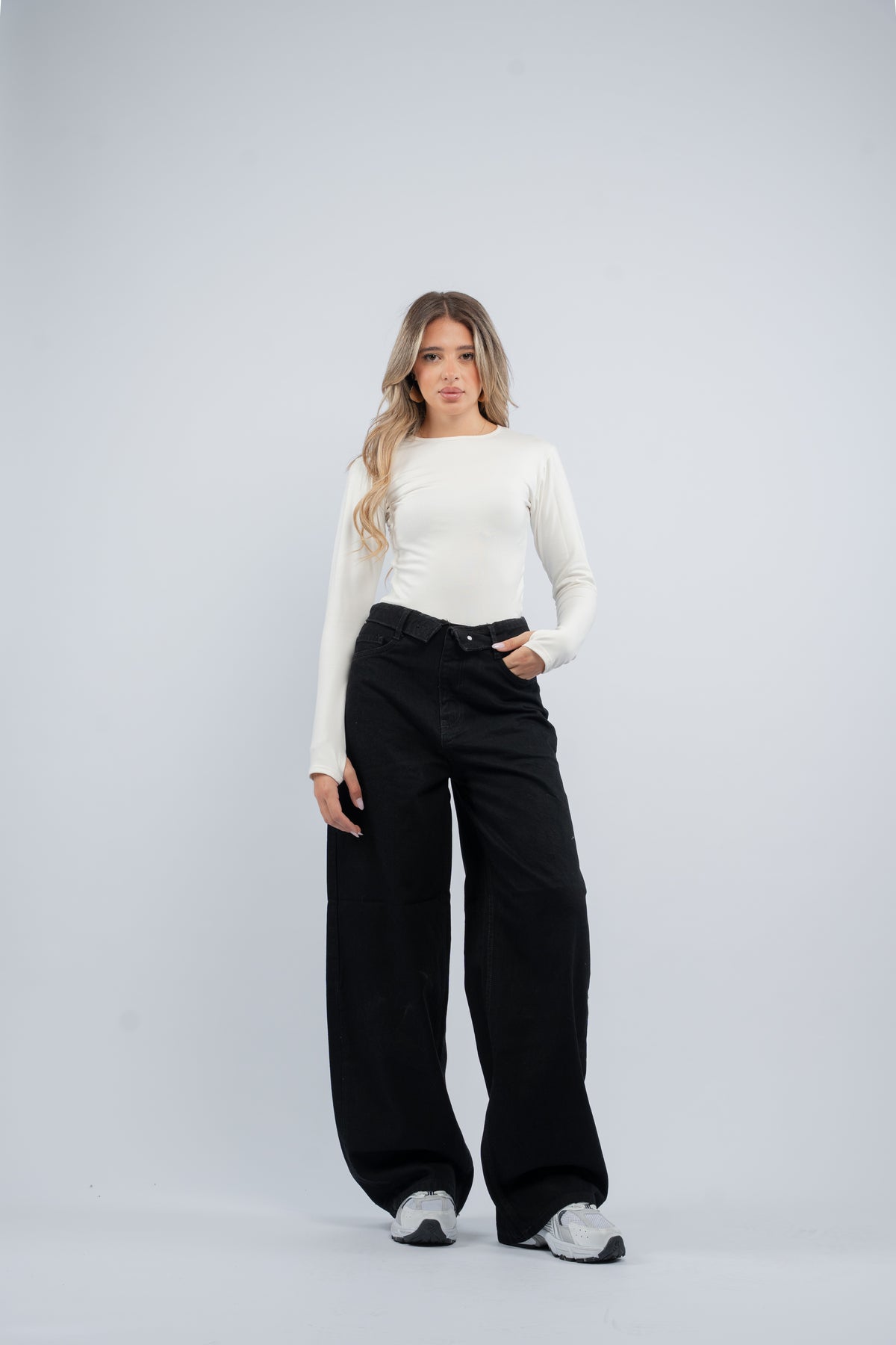 Reversed jeans