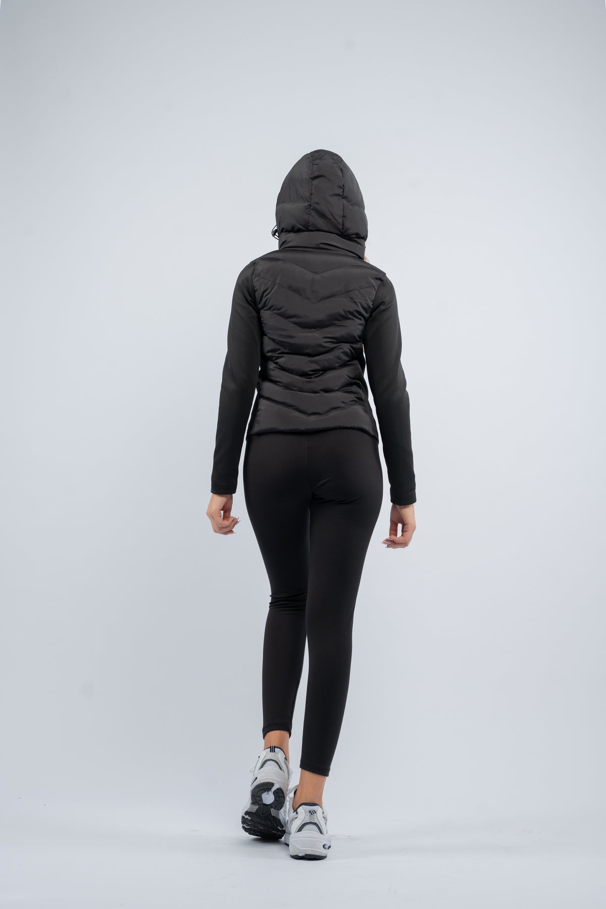 Hybrid zip jacket
