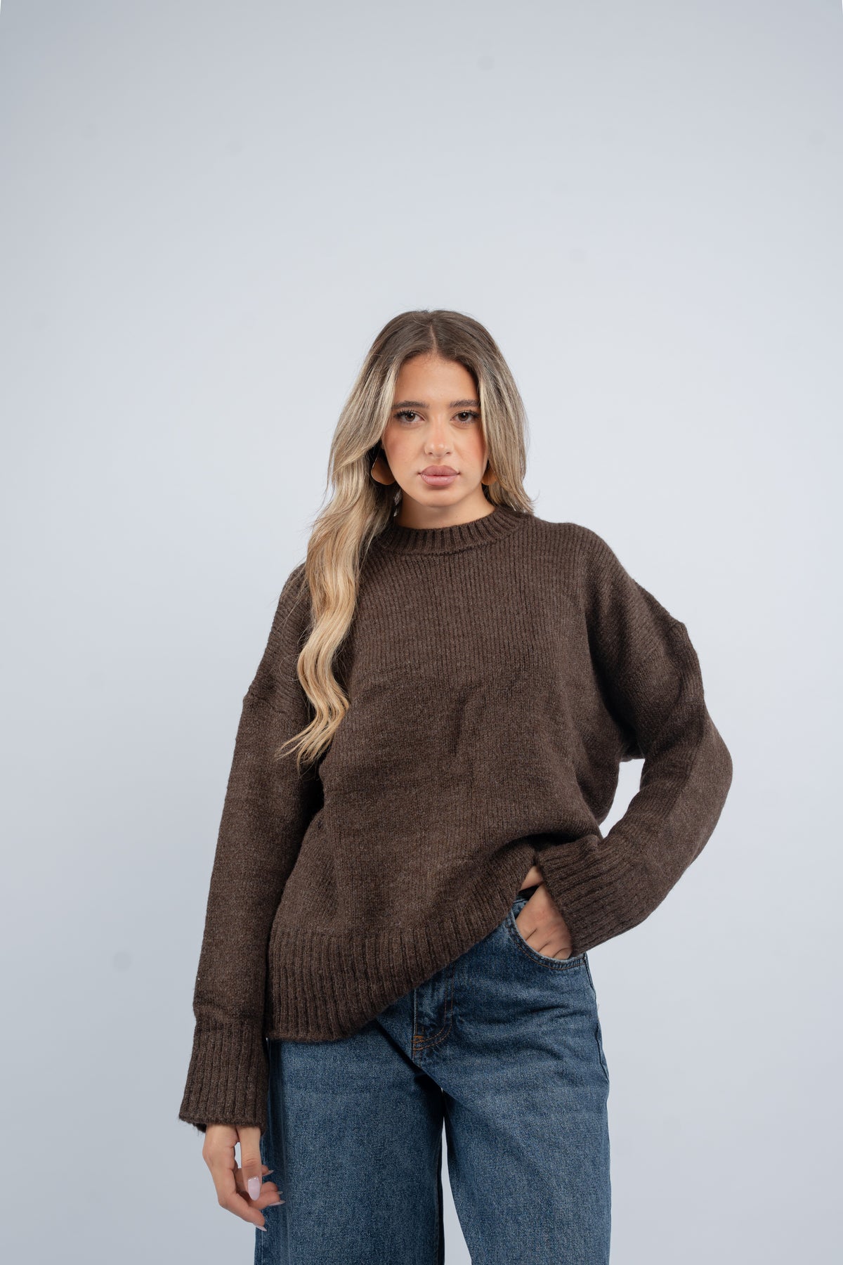 Classic knit sweater