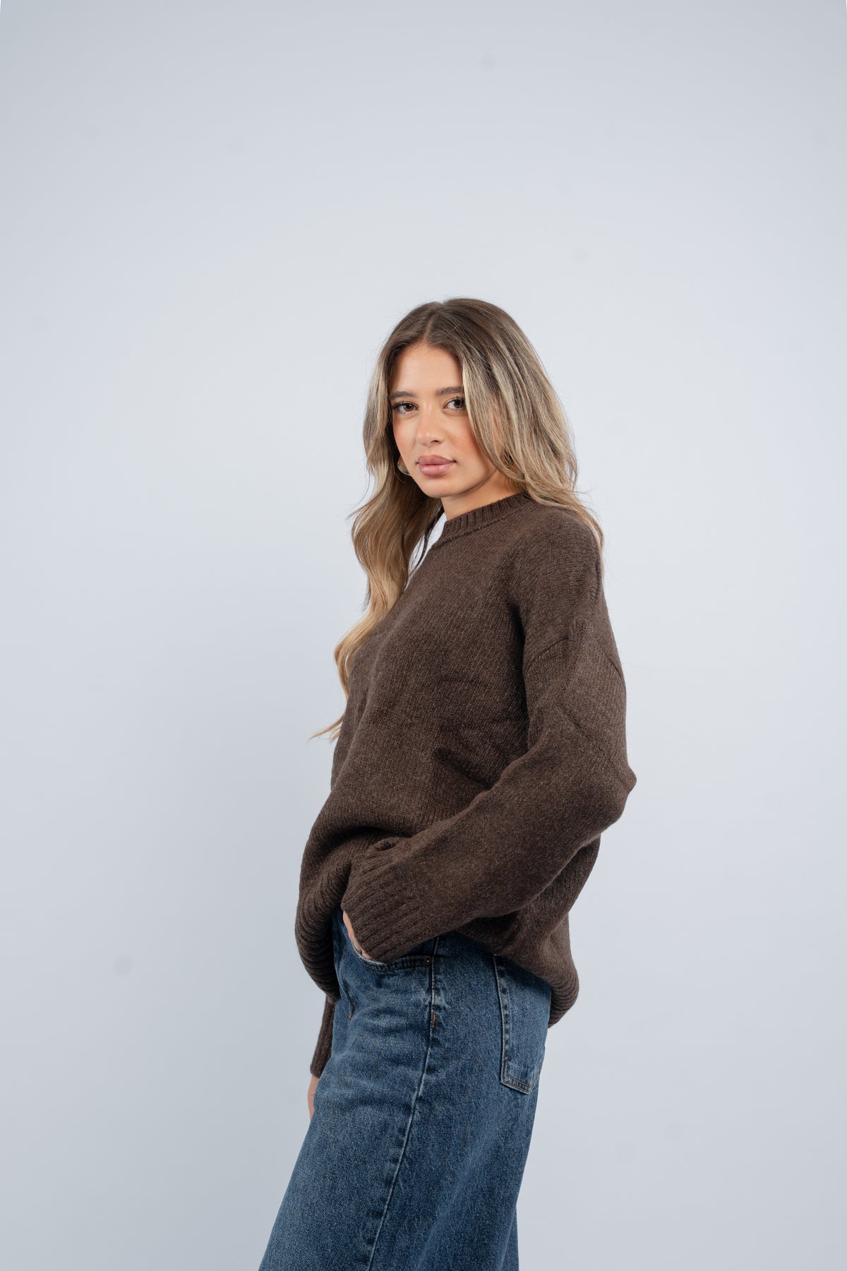 Classic knit sweater
