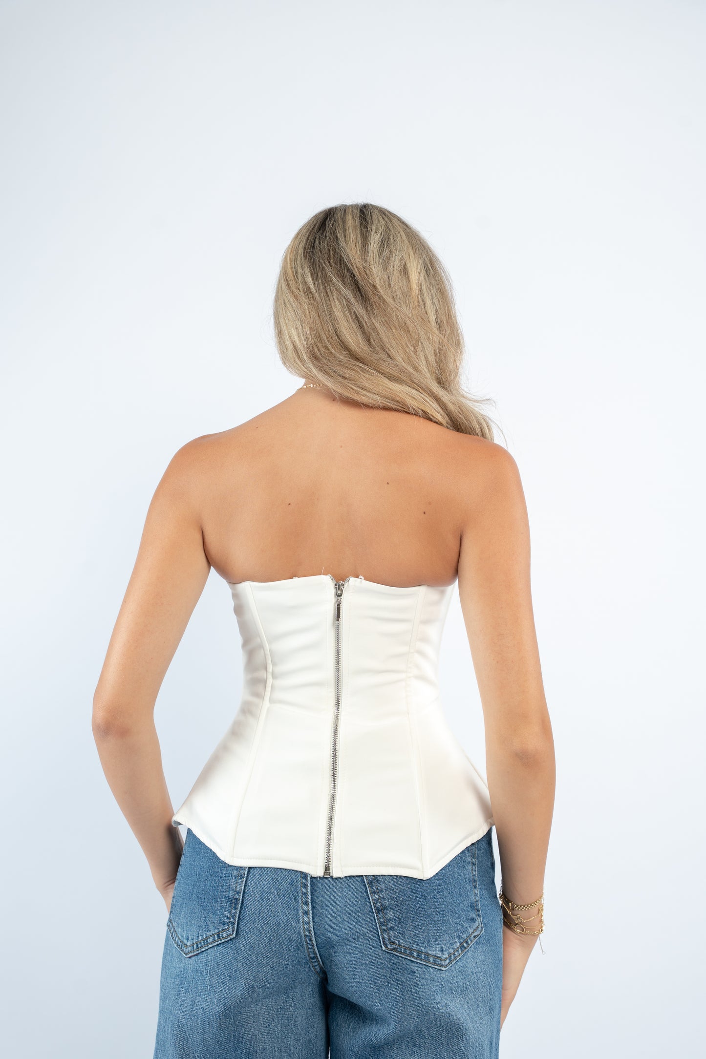 The corset top