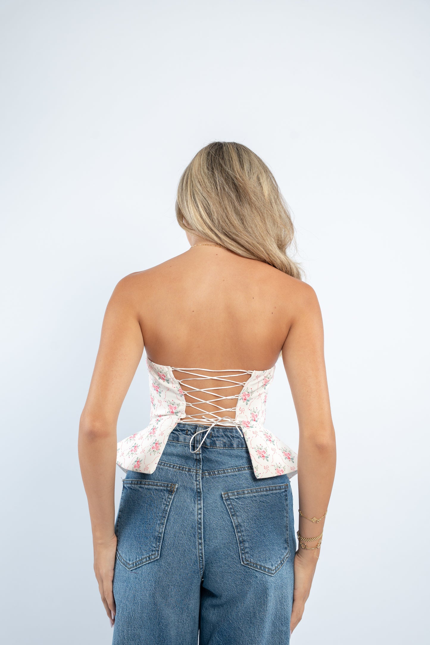 The corset top