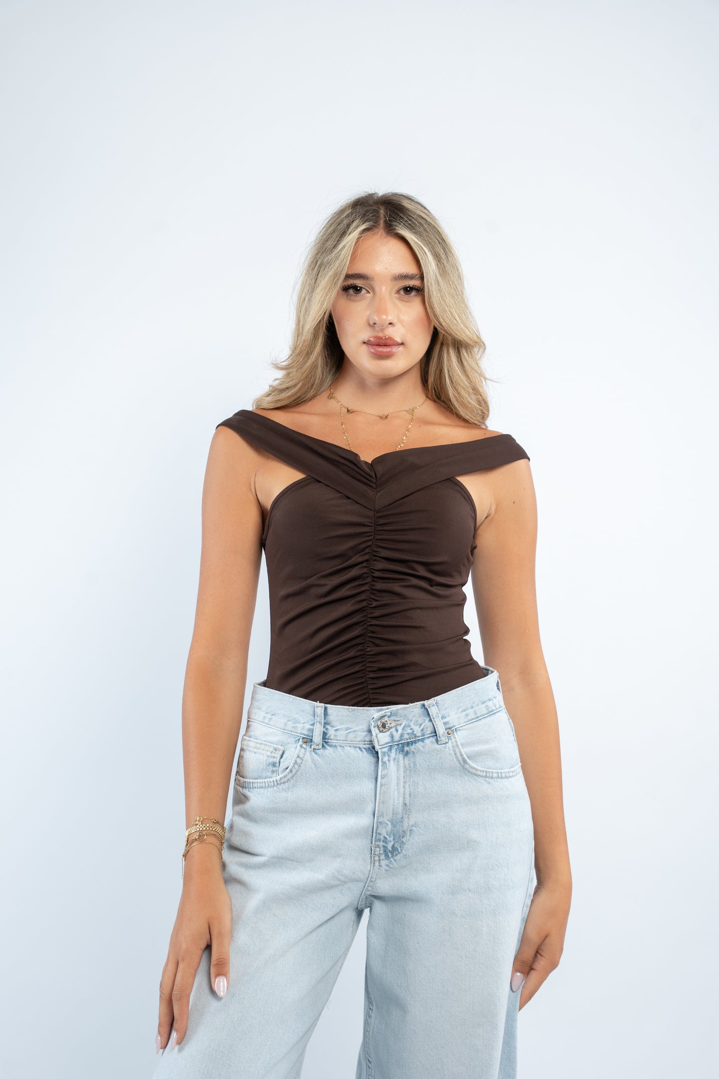 Cross strap top