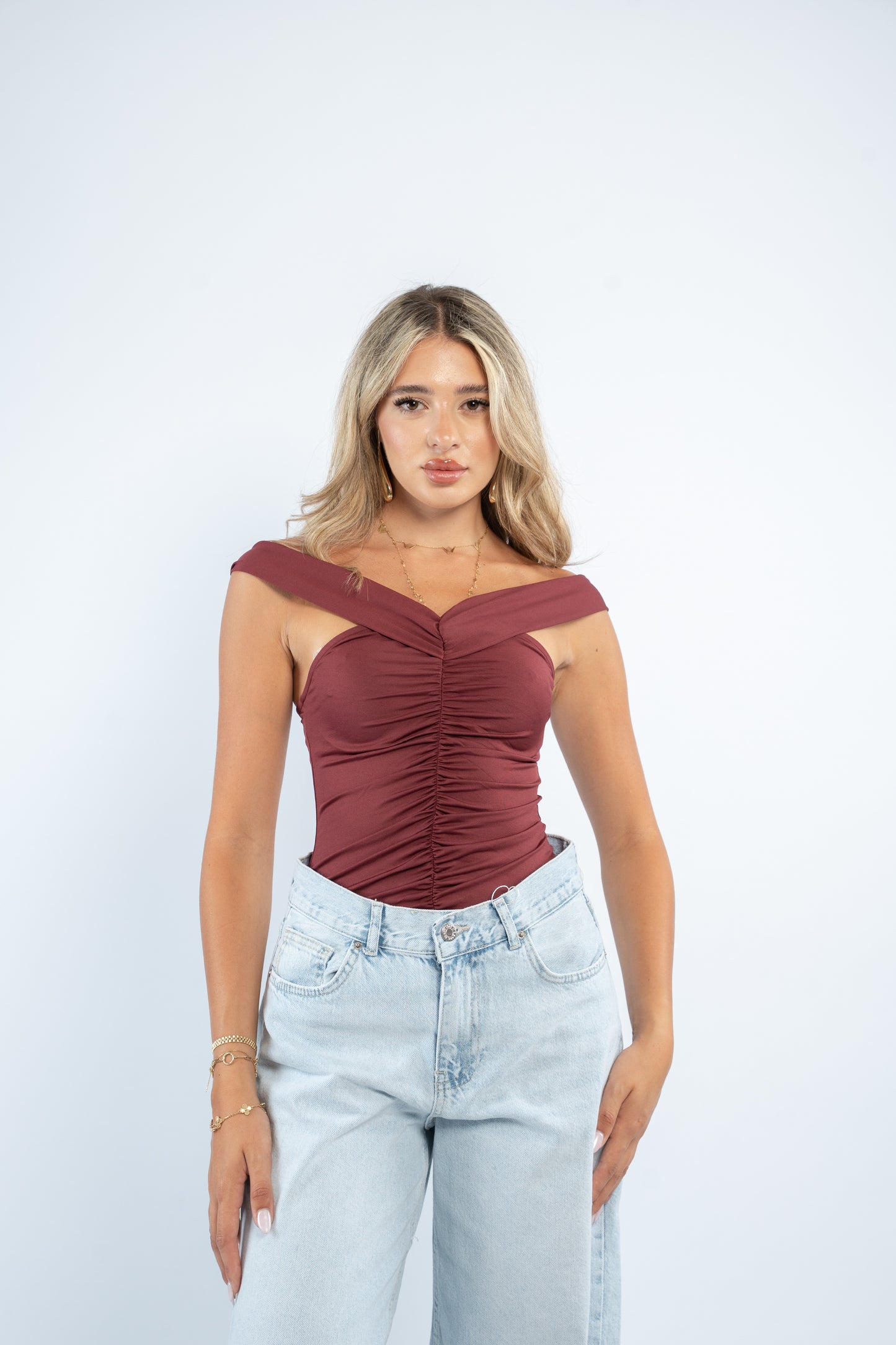 Cross strap top