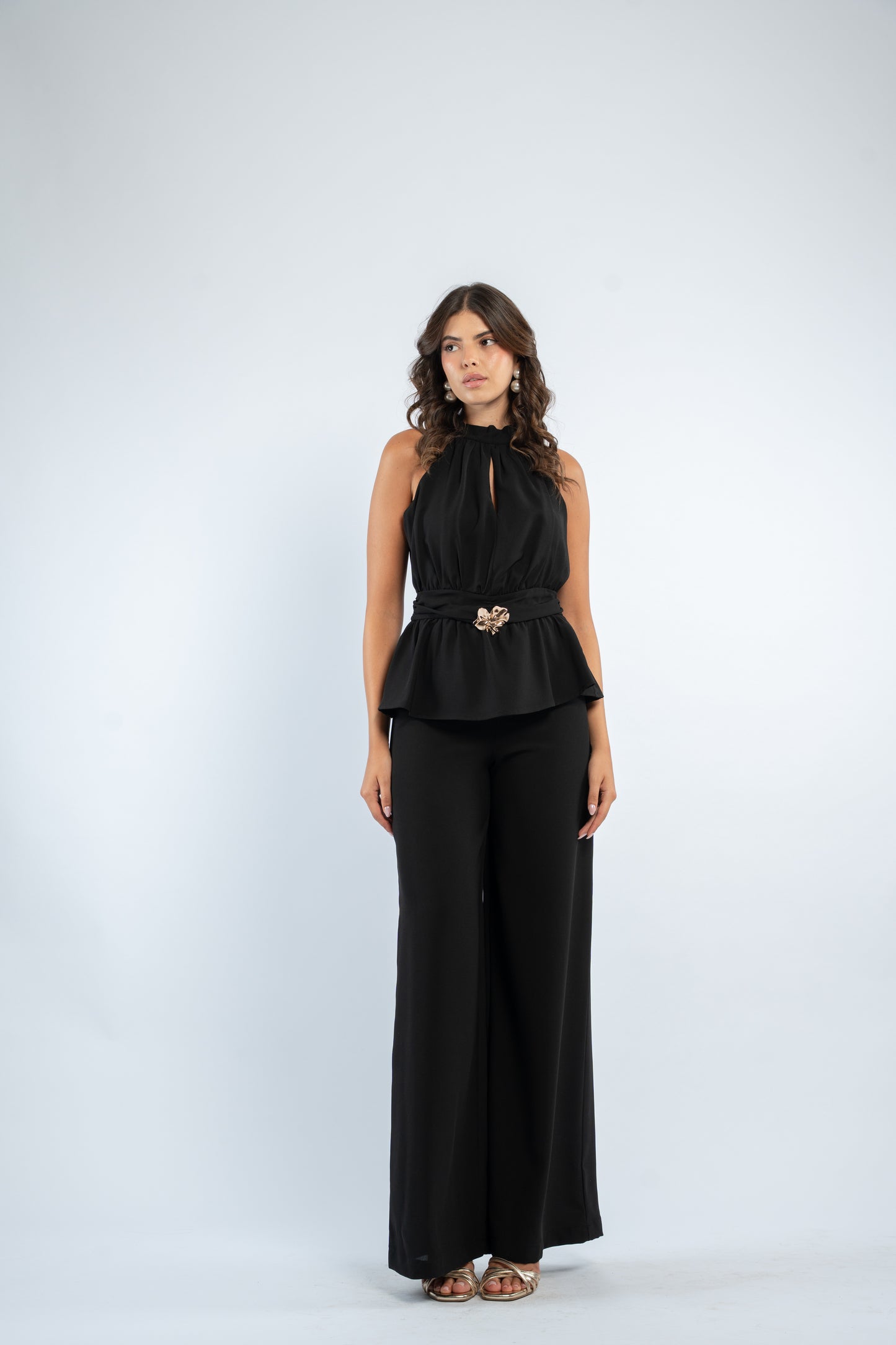 Ring detail jumpsuit