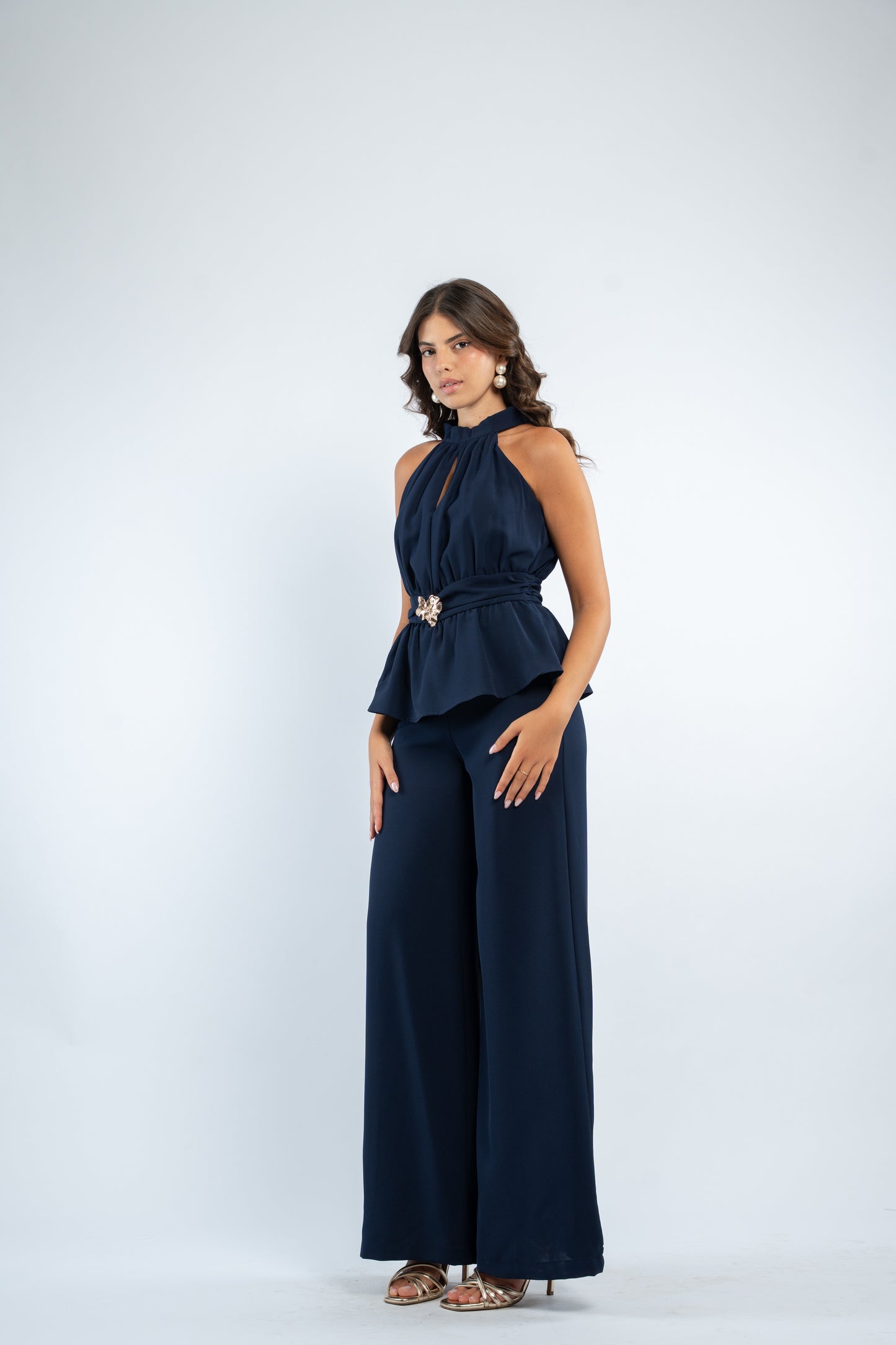 Ring detail jumpsuit