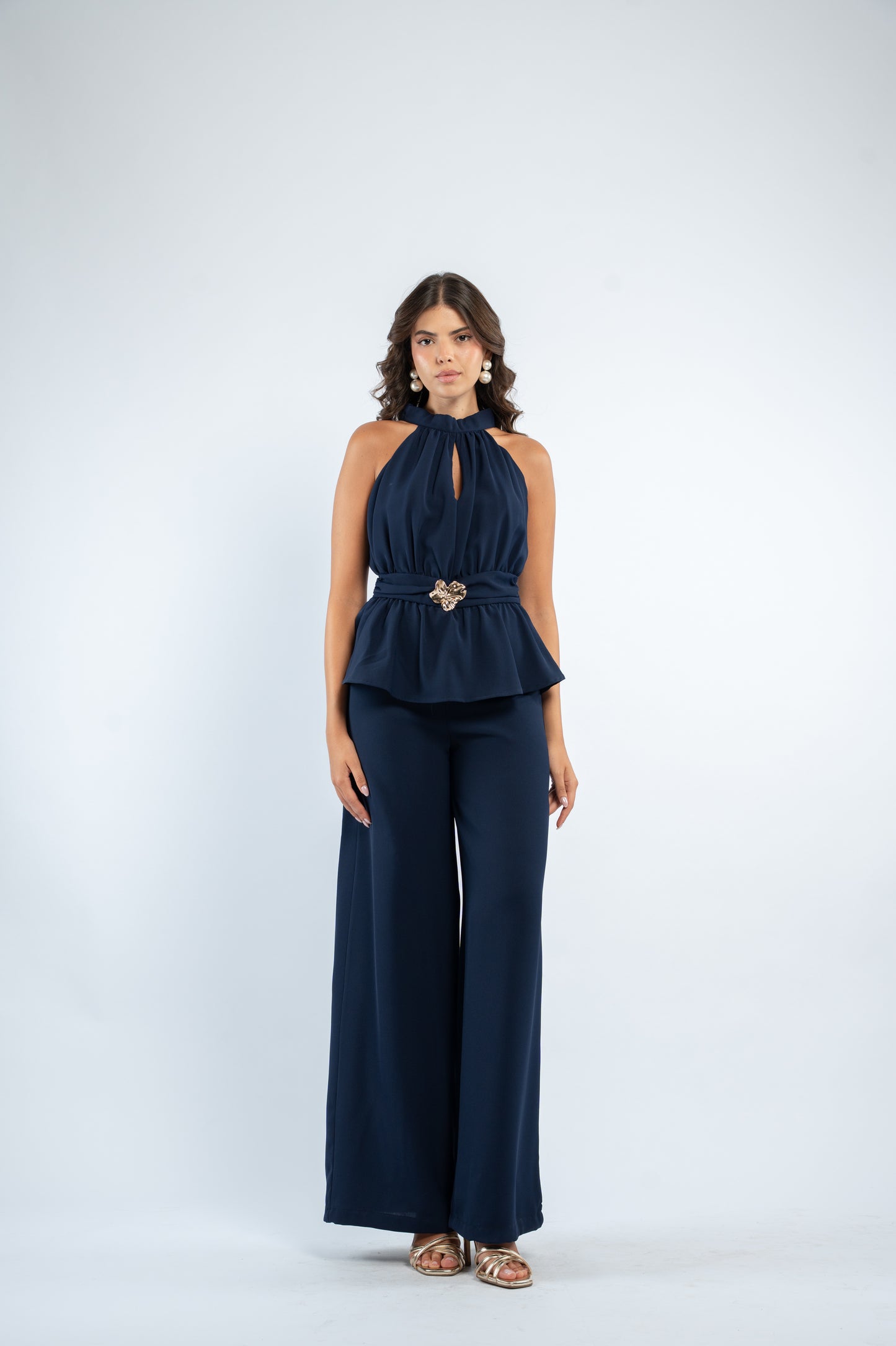 Ring detail jumpsuit