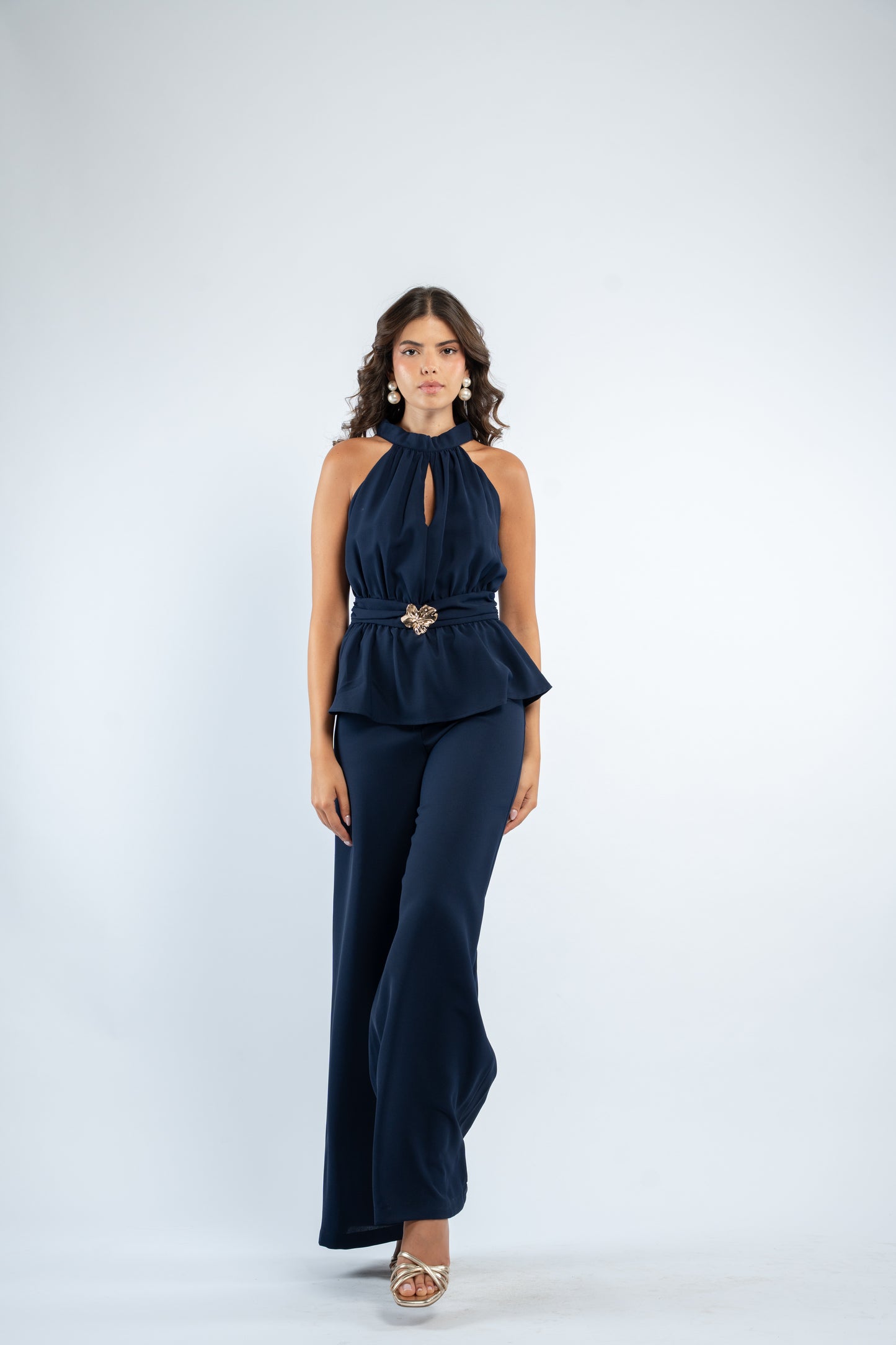 Ring detail jumpsuit