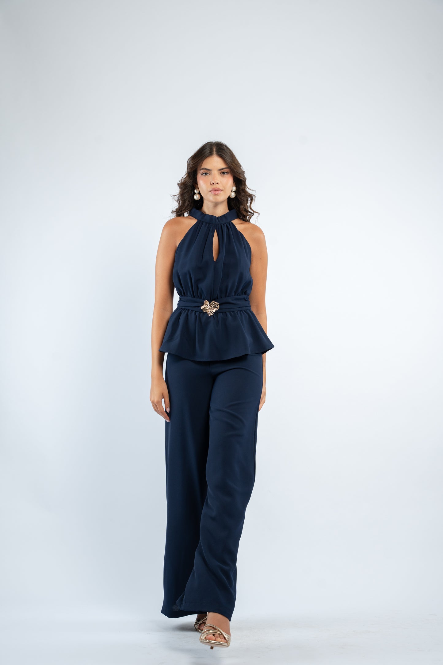Ring detail jumpsuit