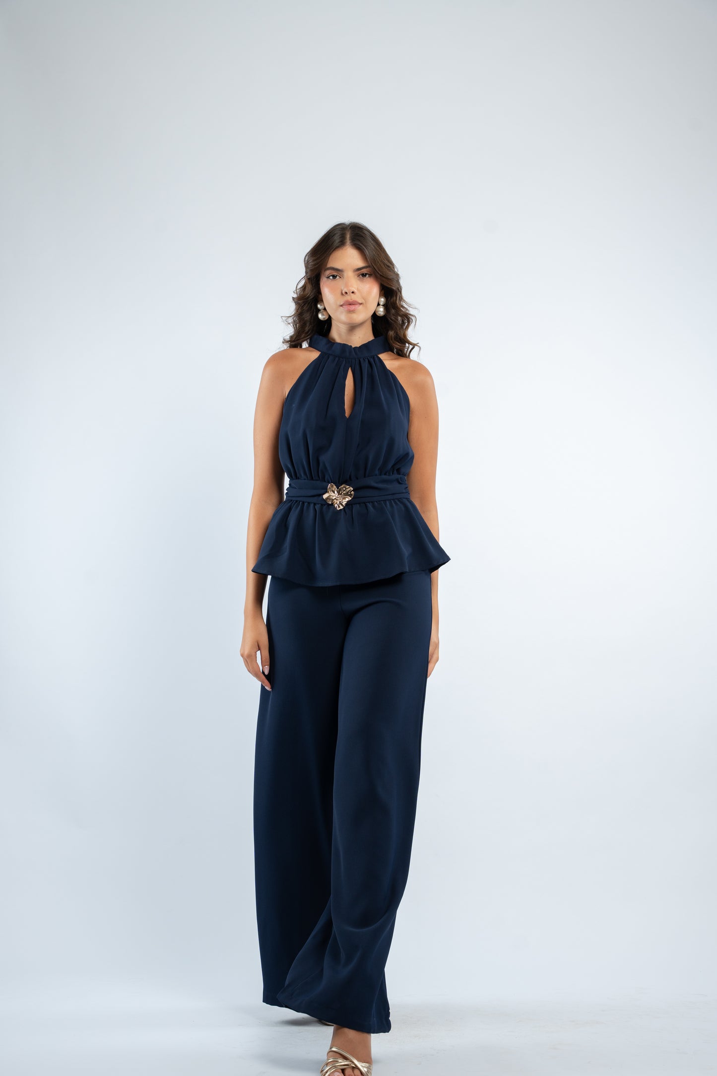 Ring detail jumpsuit
