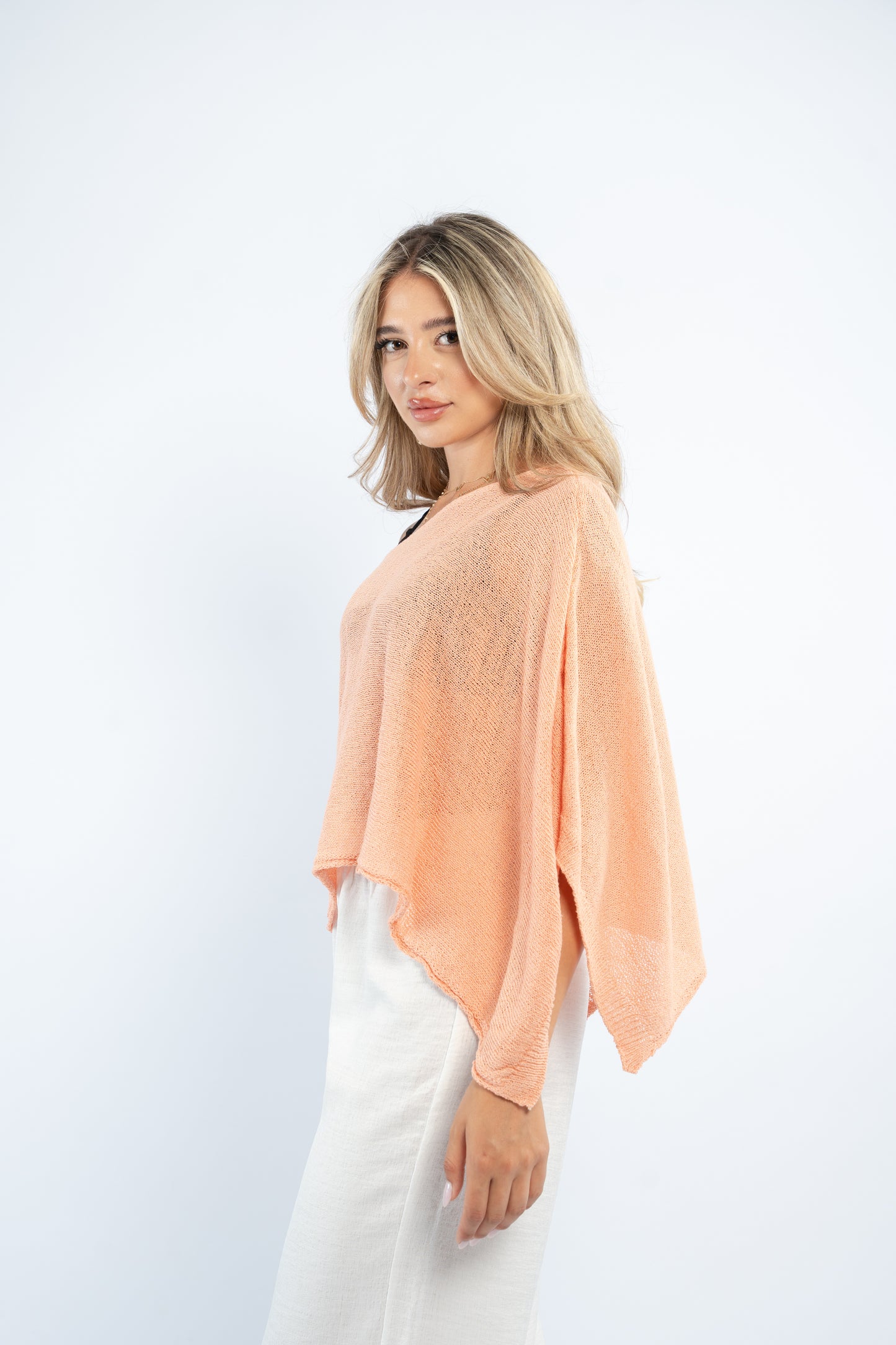Cropped crochet top