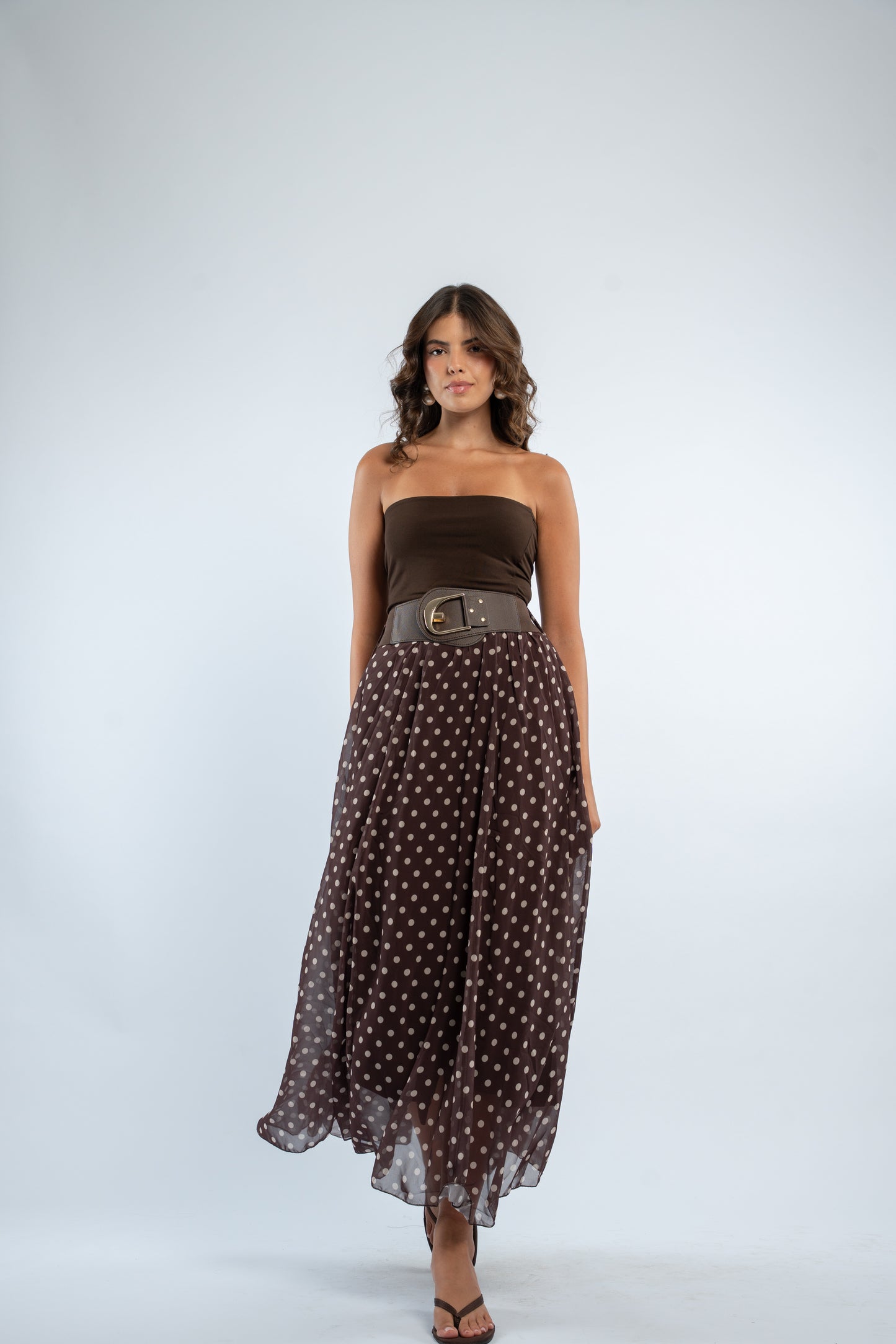 Polka dot skirt