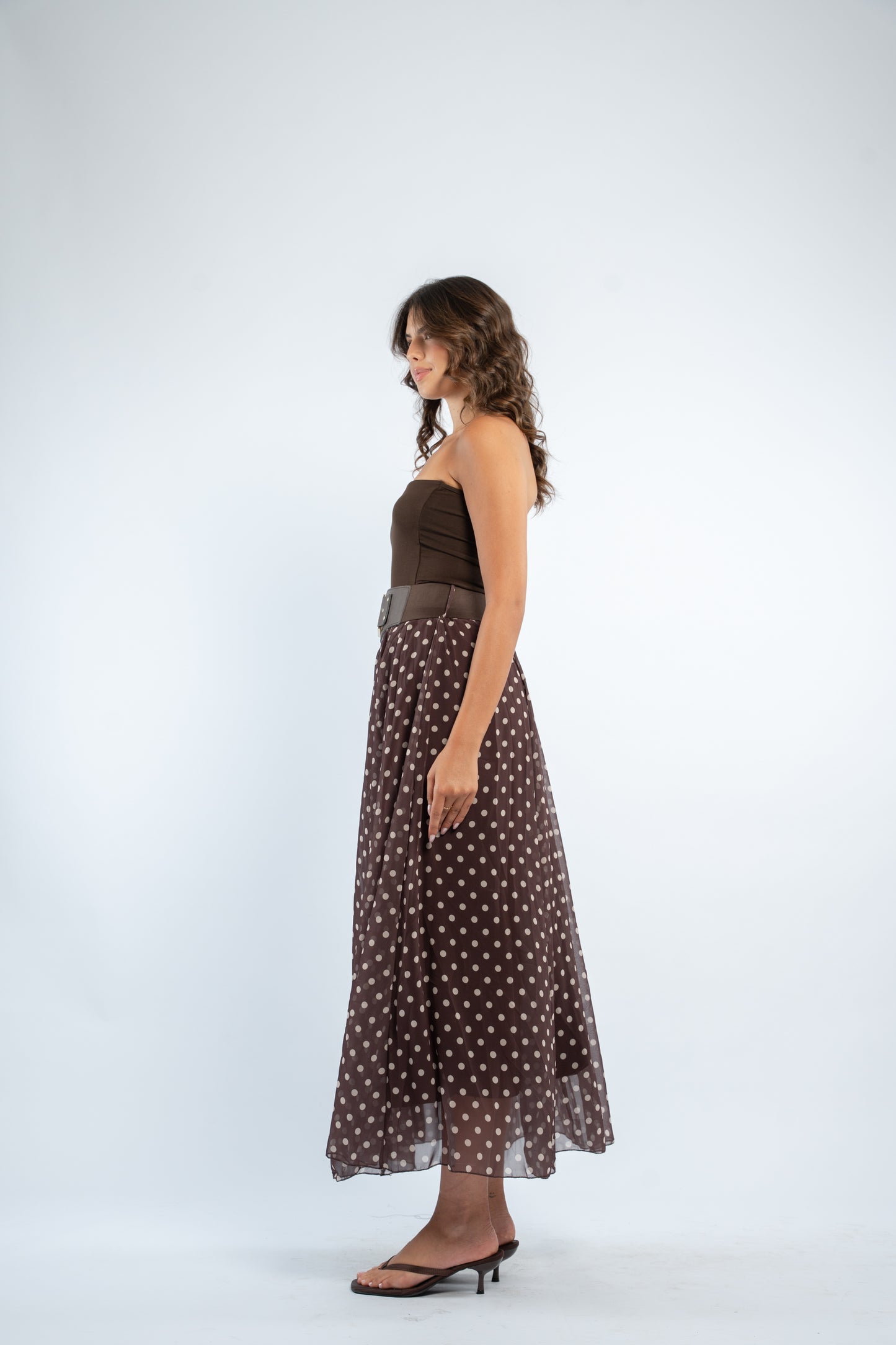 Polka dot skirt